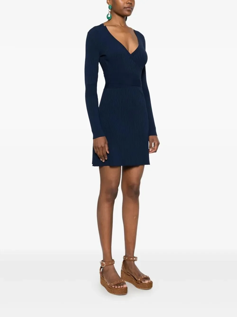 Wrap Knit Dress