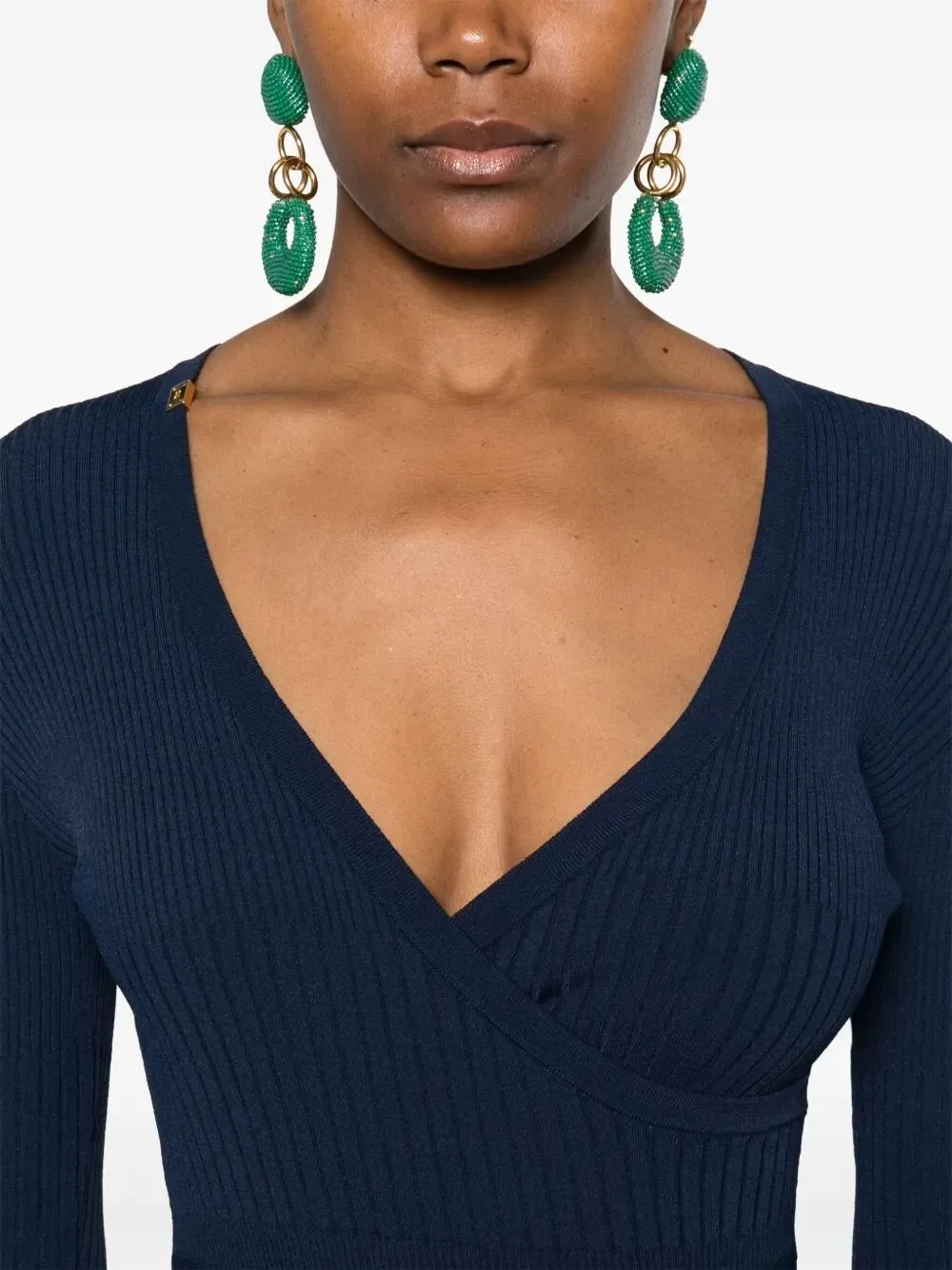 Wrap Knit Dress