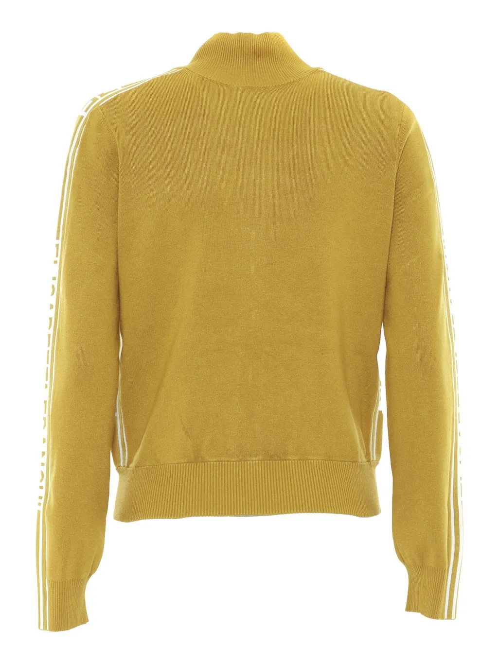 Zip Up High Neck Cardigan