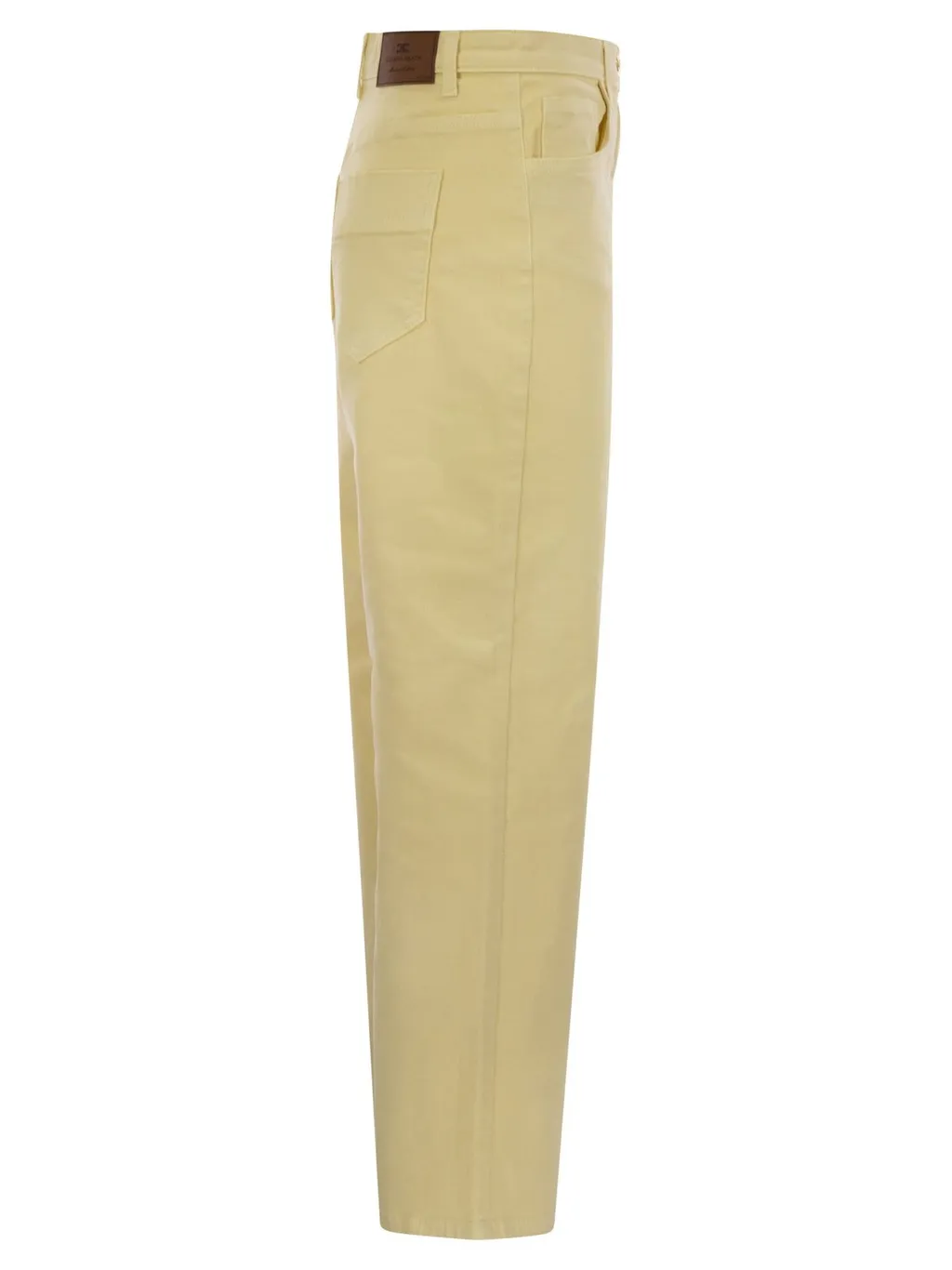Logo Charm Straight Leg Jeans