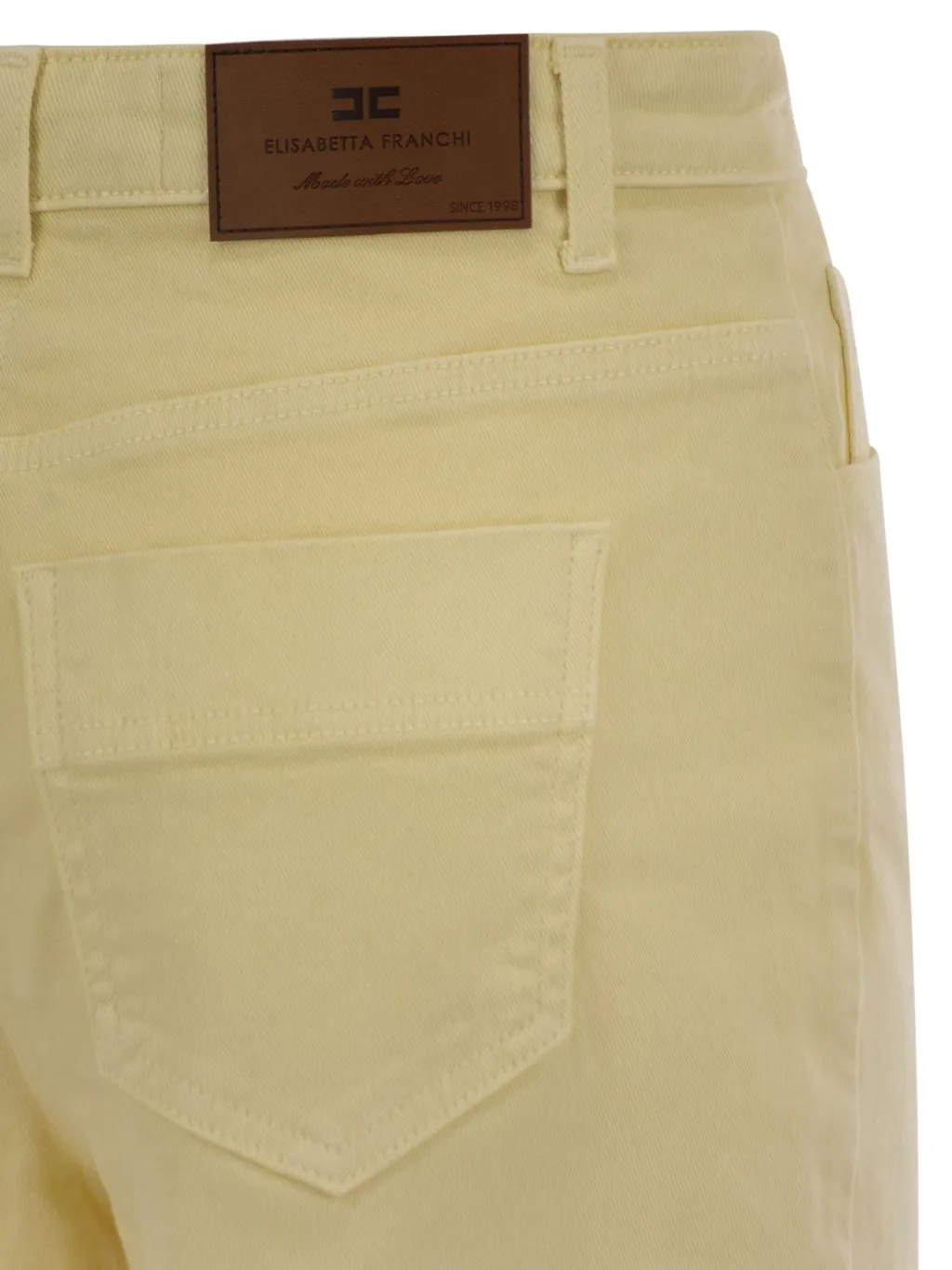 Logo Charm Straight Leg Jeans