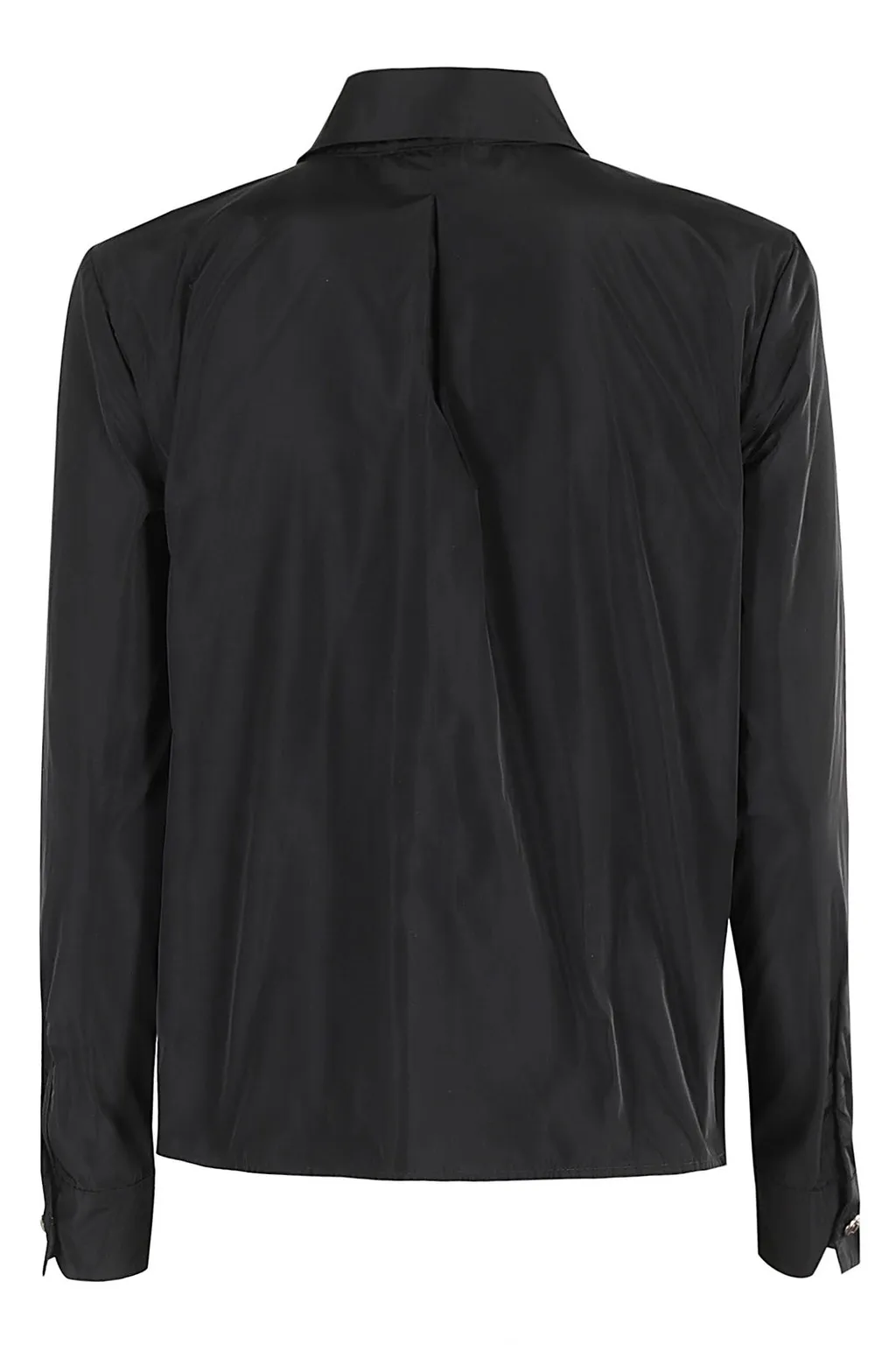Detachable-Tie Long Sleeved Shirt