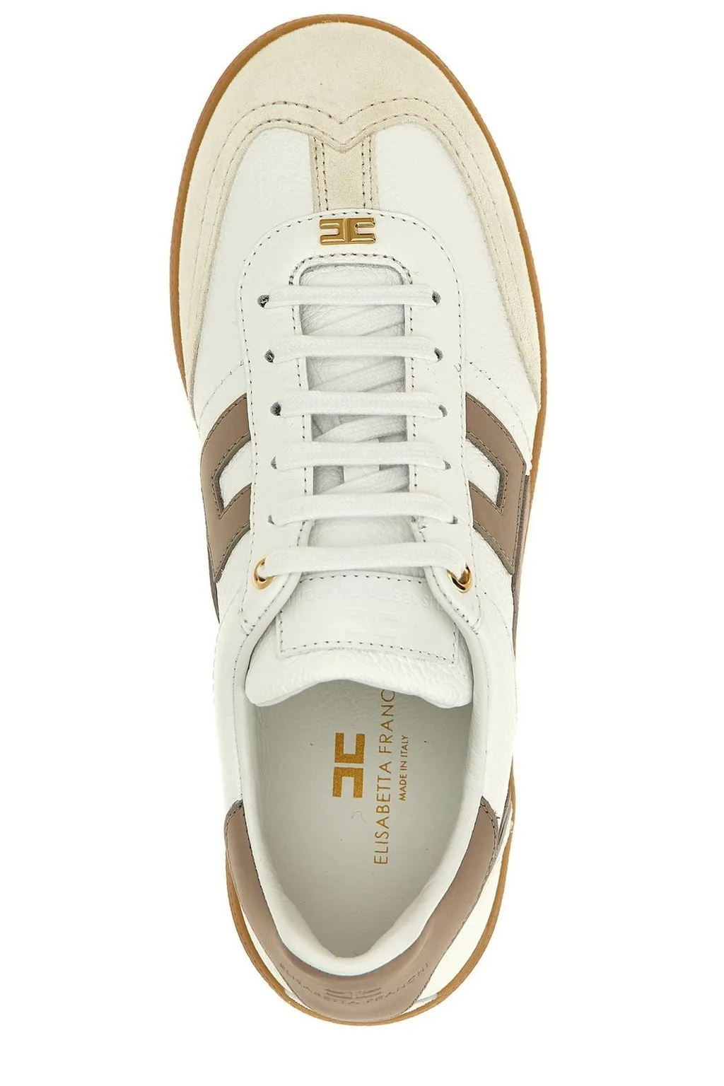 Logo Patch Lace-Up Sneakers