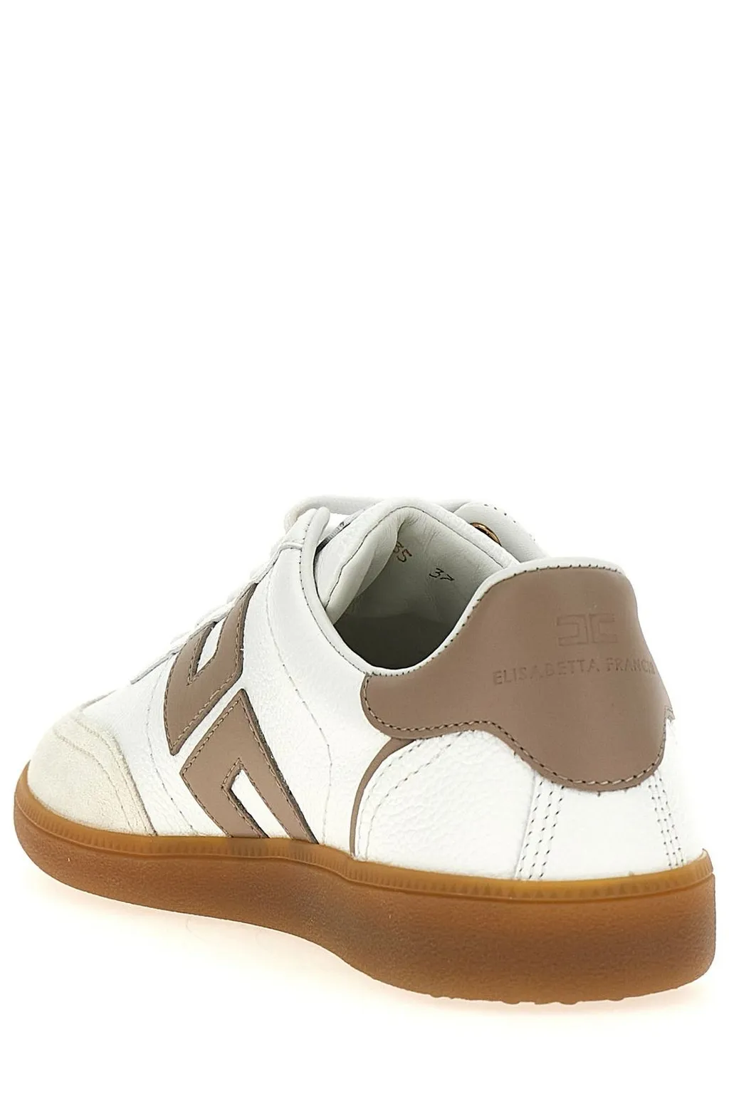 Logo Patch Lace-Up Sneakers