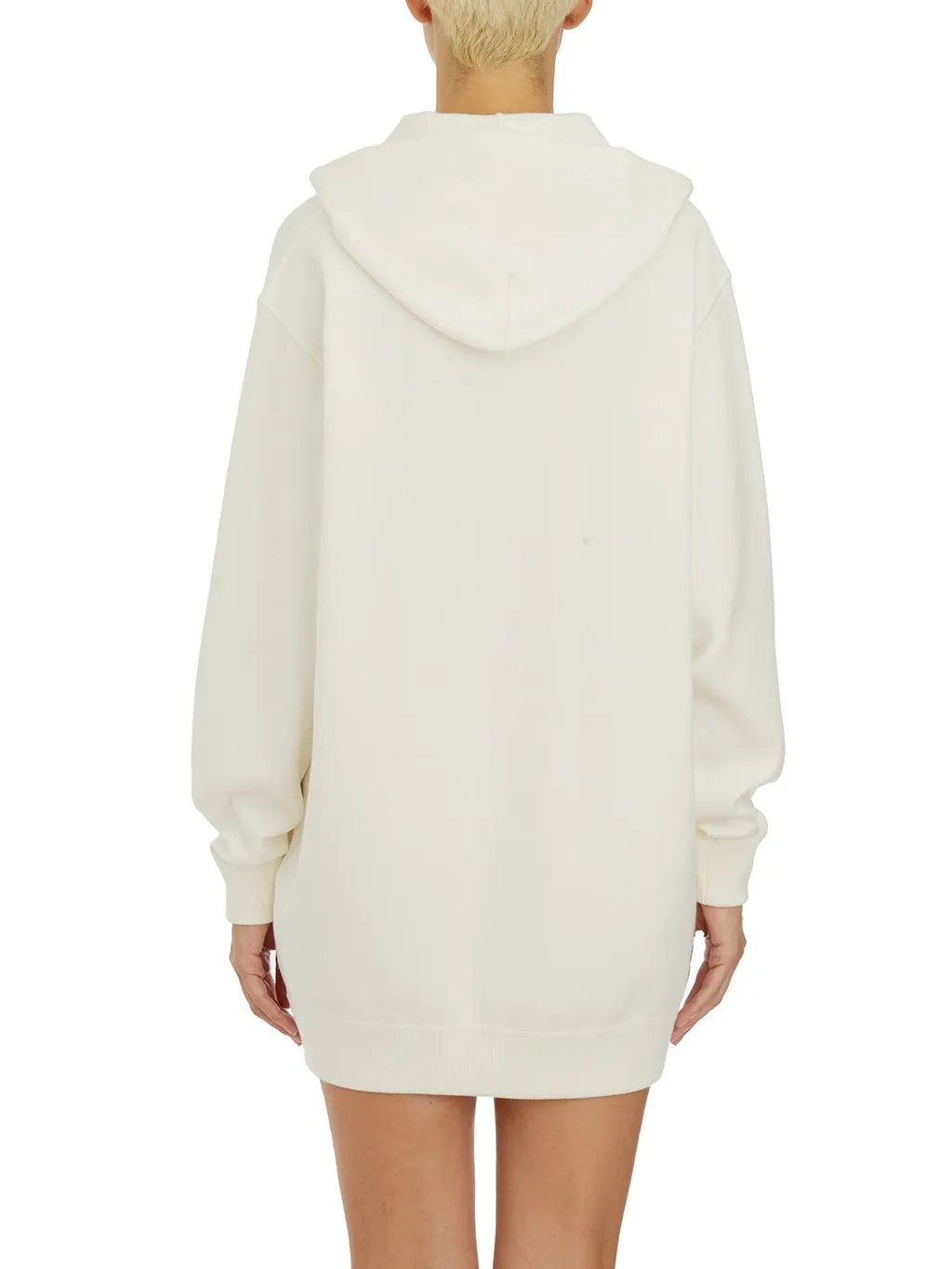 Logo Embroidered Sweatshirt Dress
