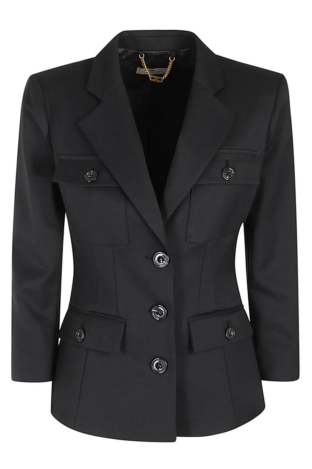 Single Breasted Pocket Detailed Blazer