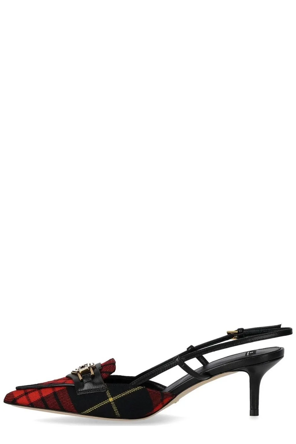 Tartan Slingback Shoes