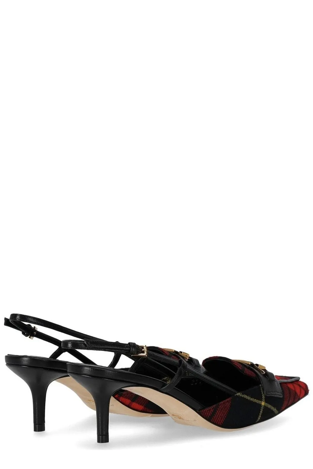 Tartan Slingback Shoes