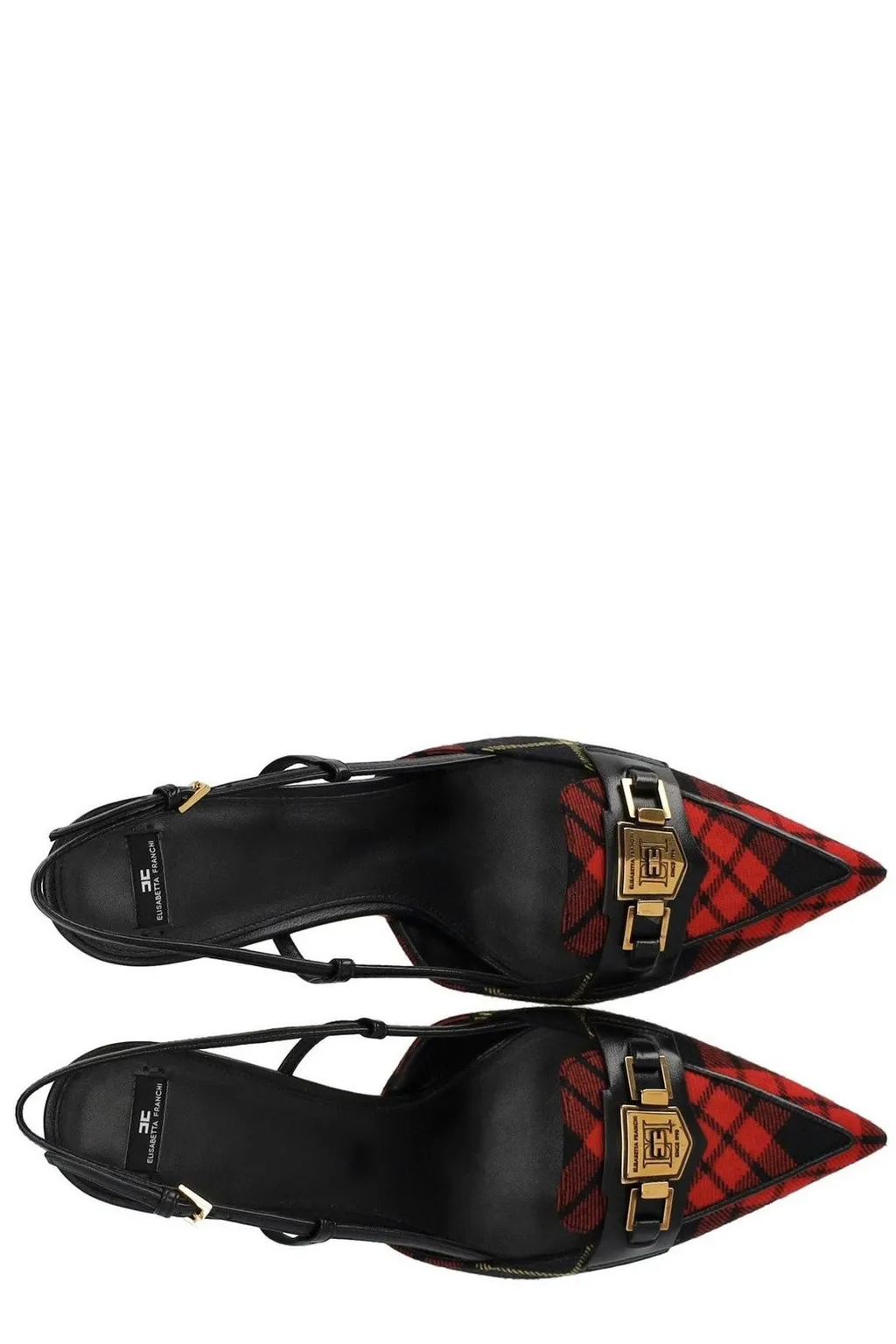 Tartan Slingback Shoes