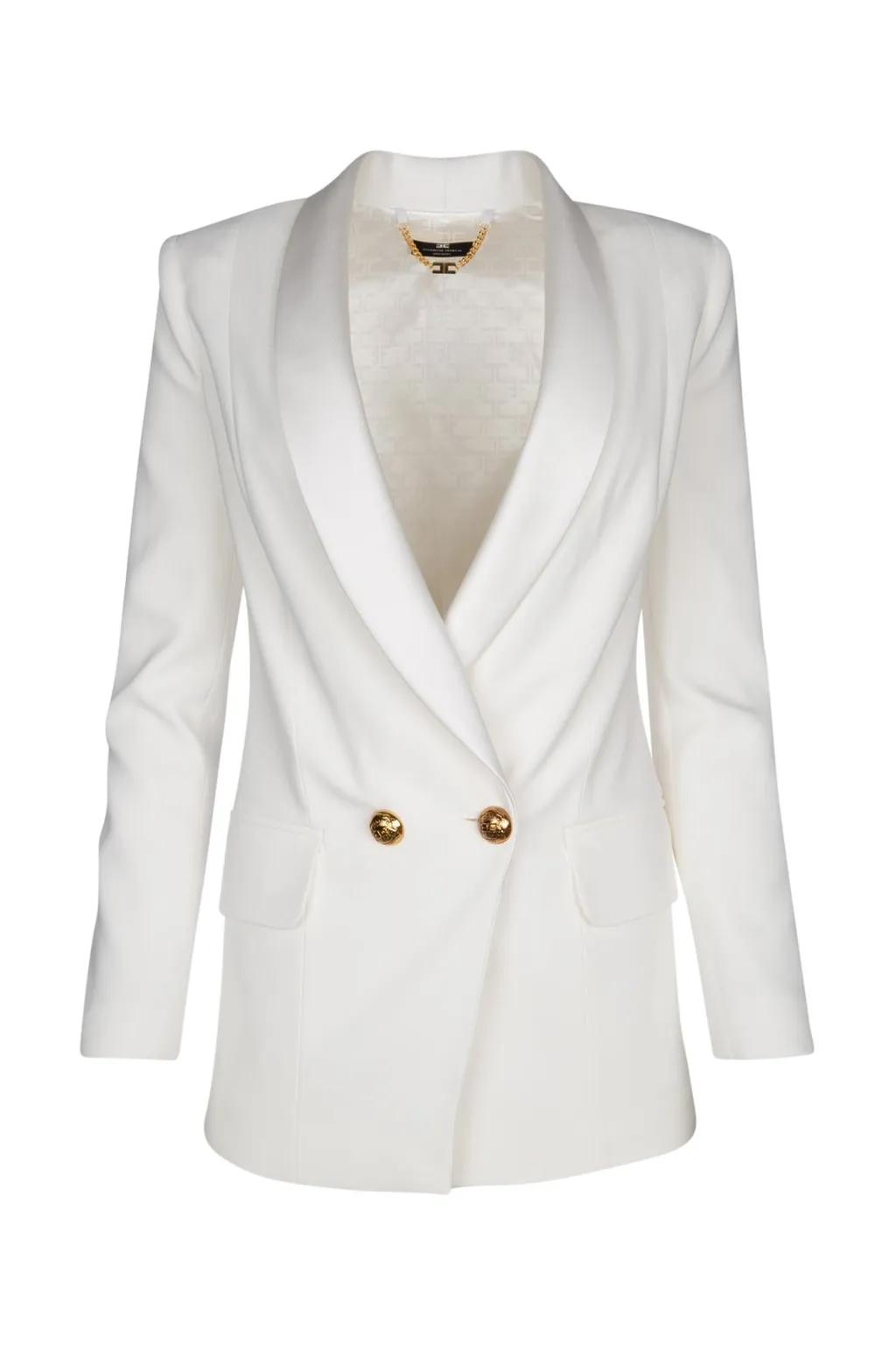 Double Breasted Long Sleeved Blazer