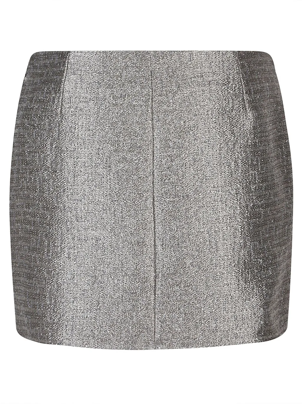 Crystal Embellished Tweed Mini Skirt
