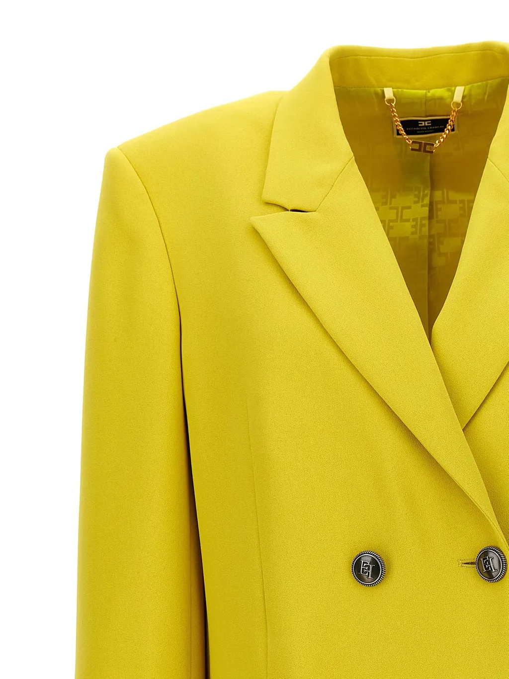 Crepe Double Breasted Jacket