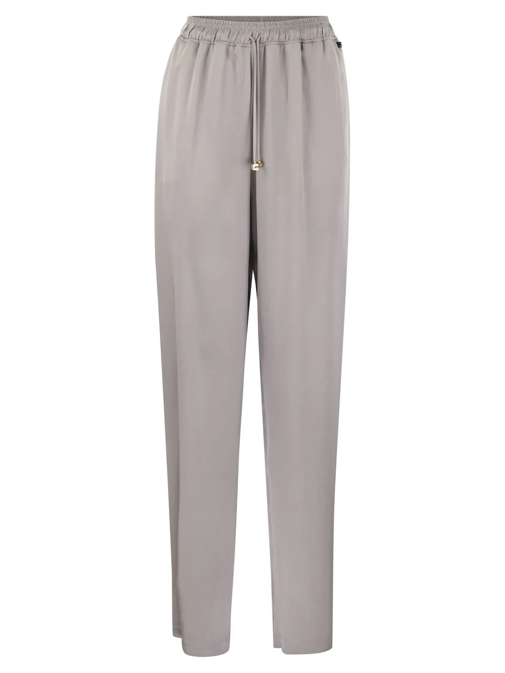 Satin Crepe Jogger Trousers