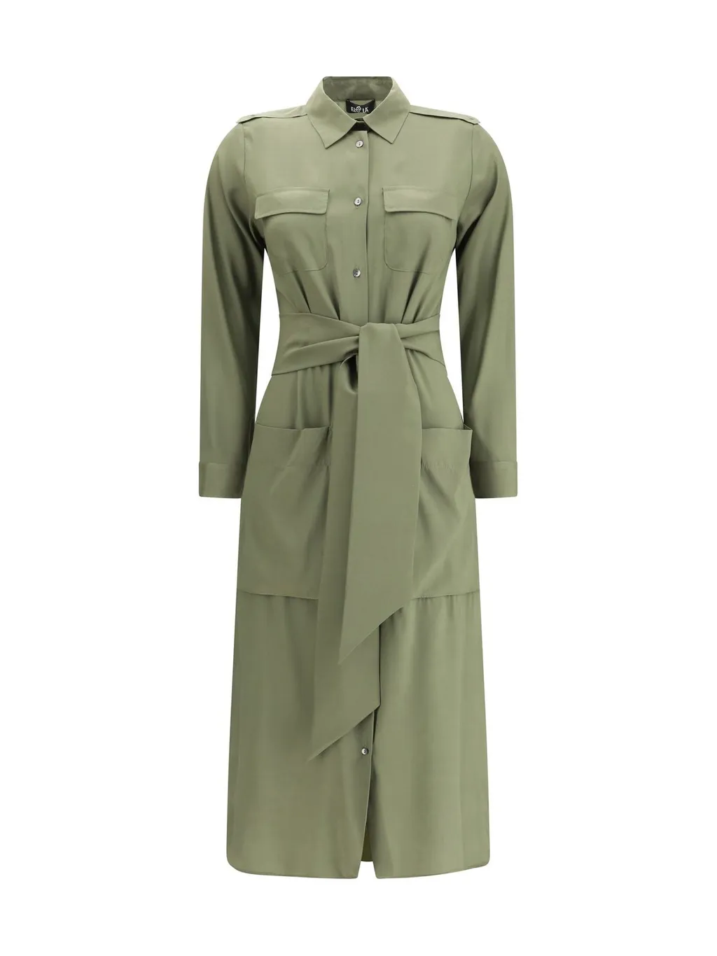 Utility Silk Dress