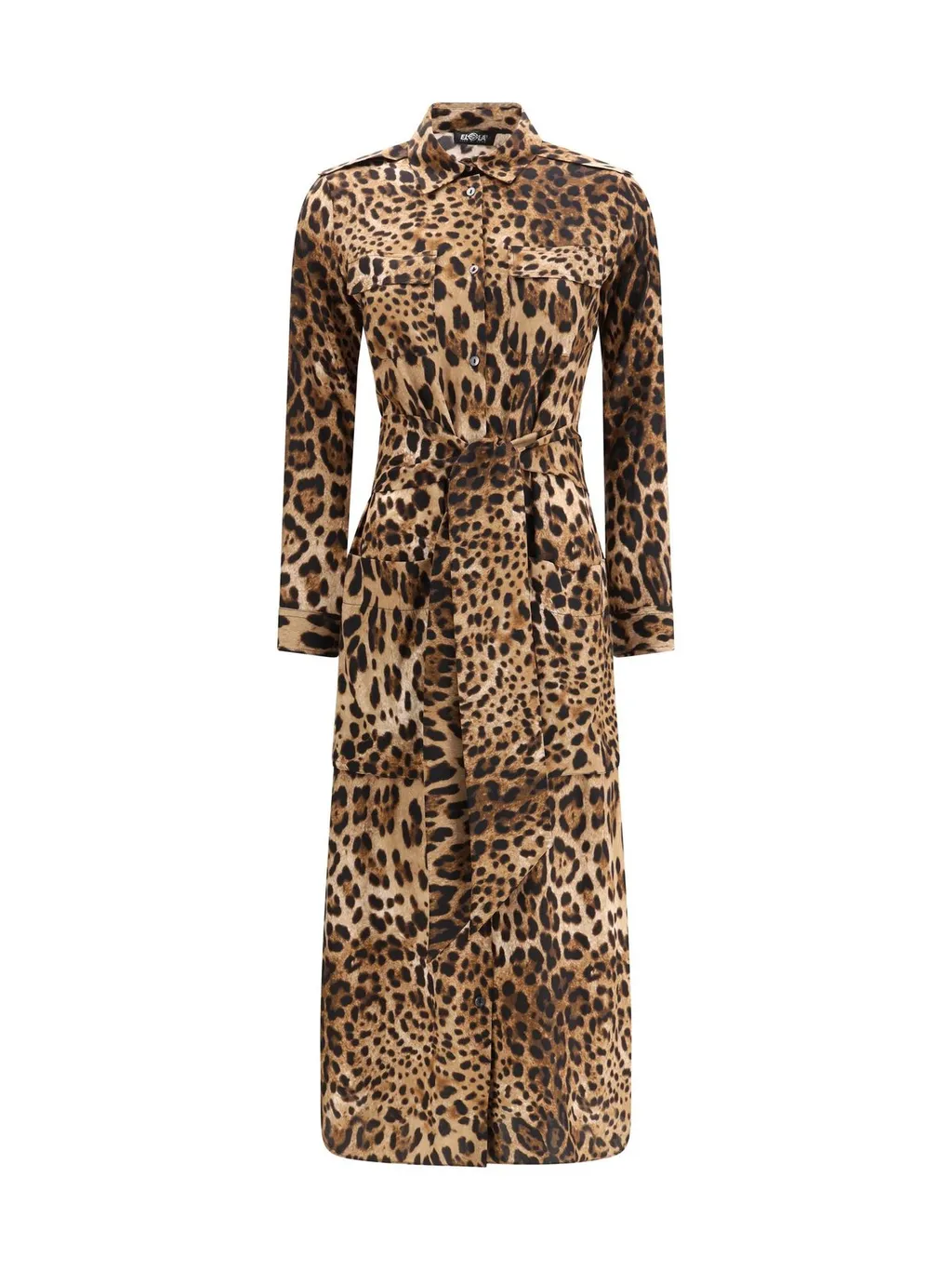 Utility Pocket Midi Dress