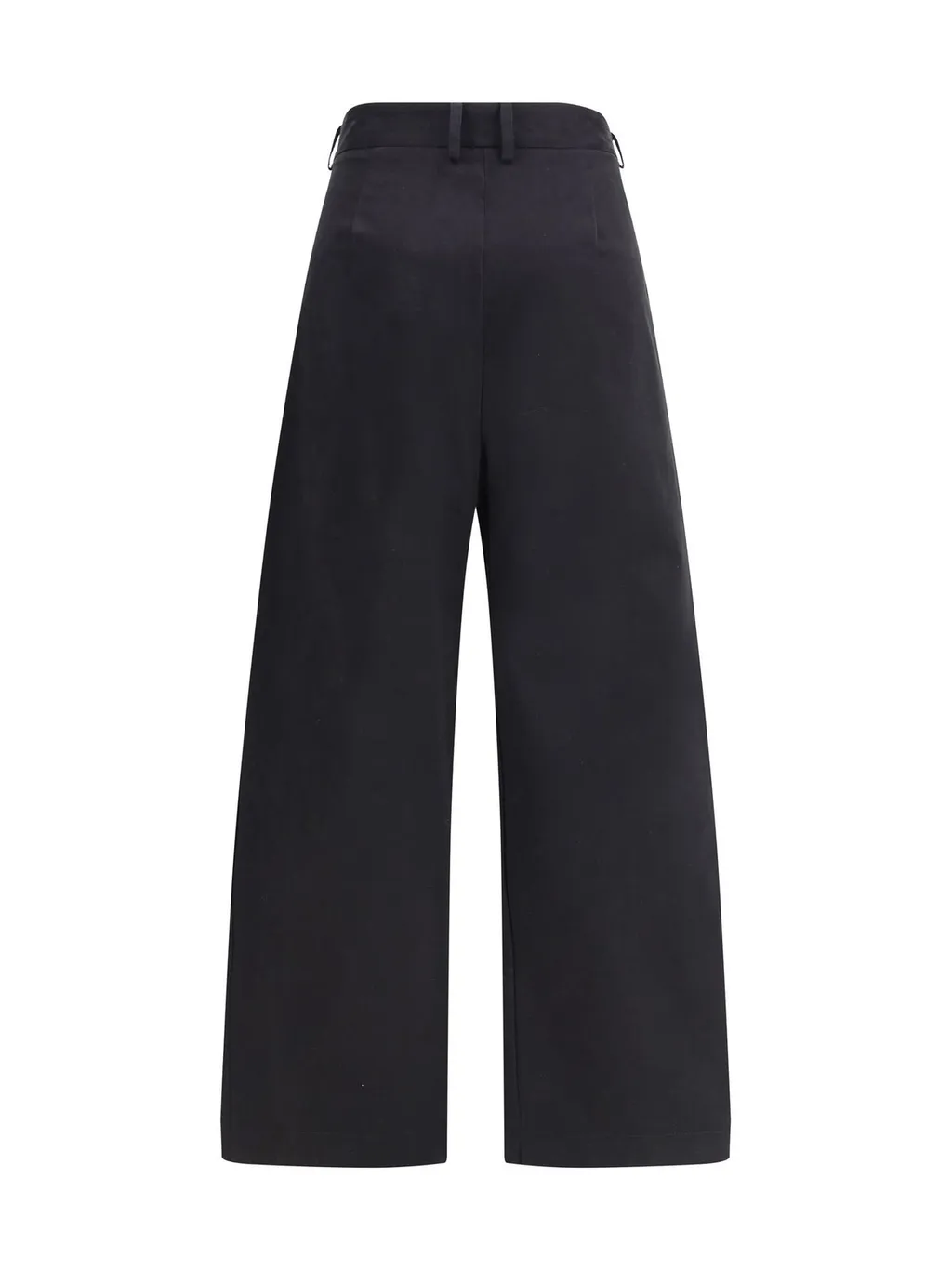 Wide-Leg Pleated Pants
