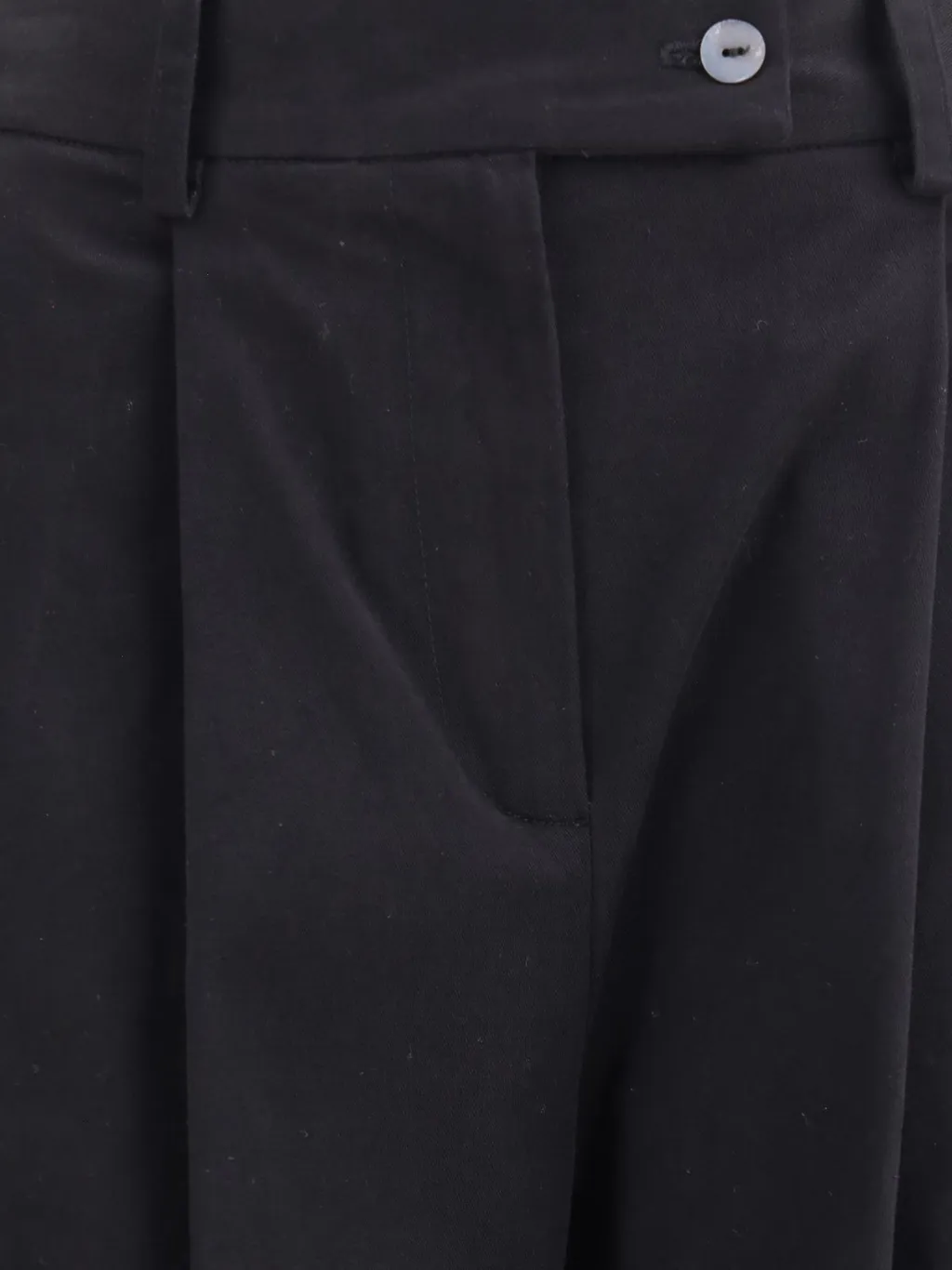 Wide-Leg Pleated Pants