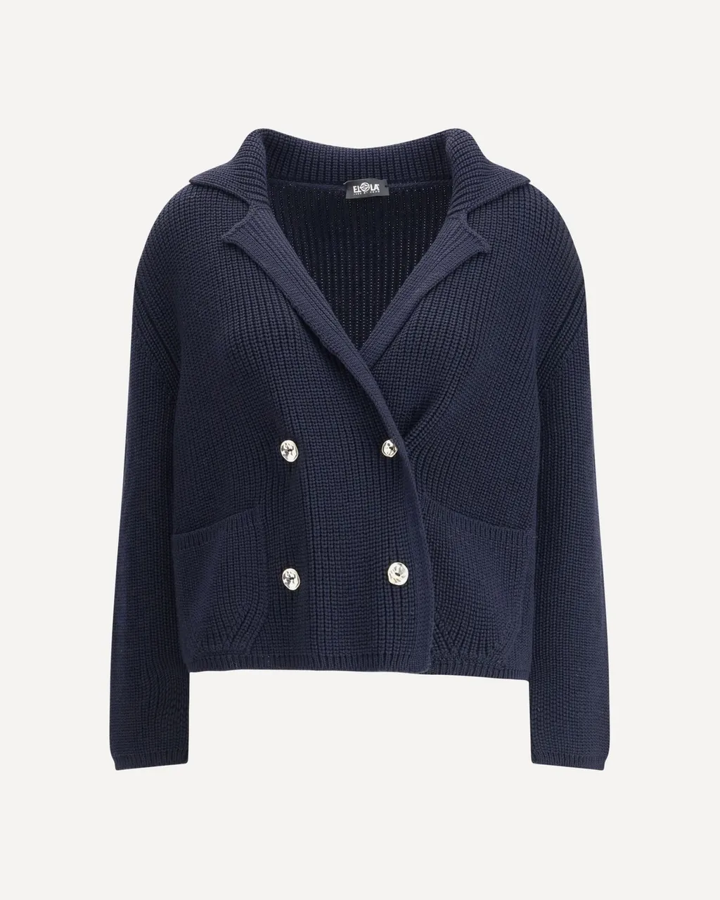 Hook-And-Eye Short Cardigan