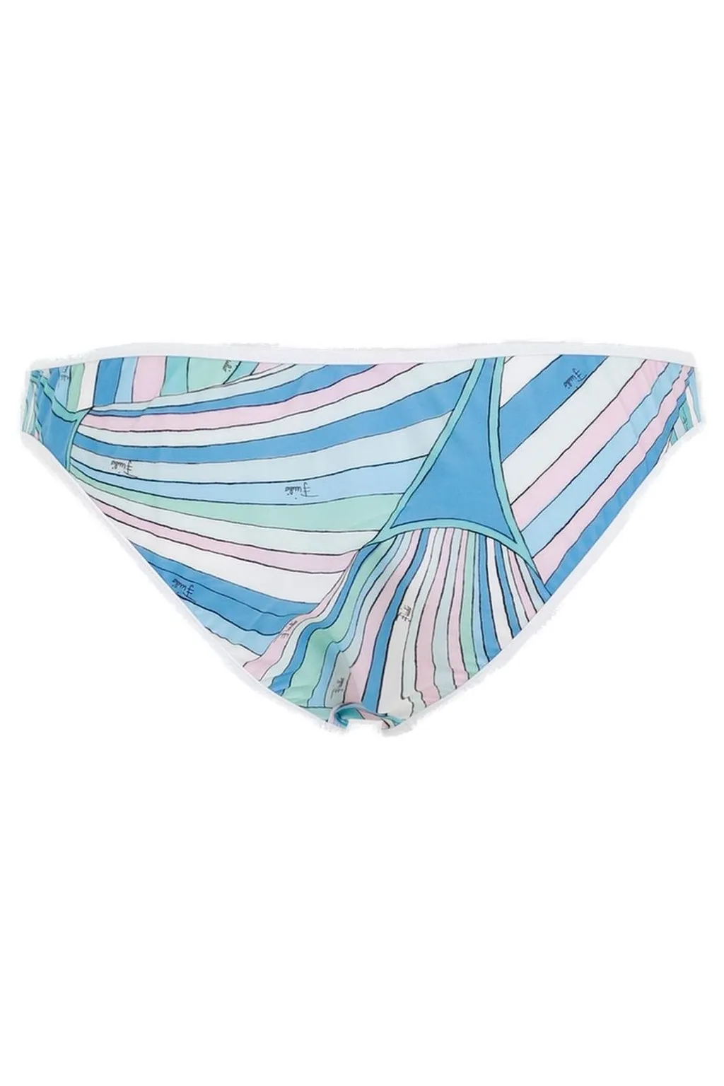 Iride-Printed Stretch Bikini Bottoms
