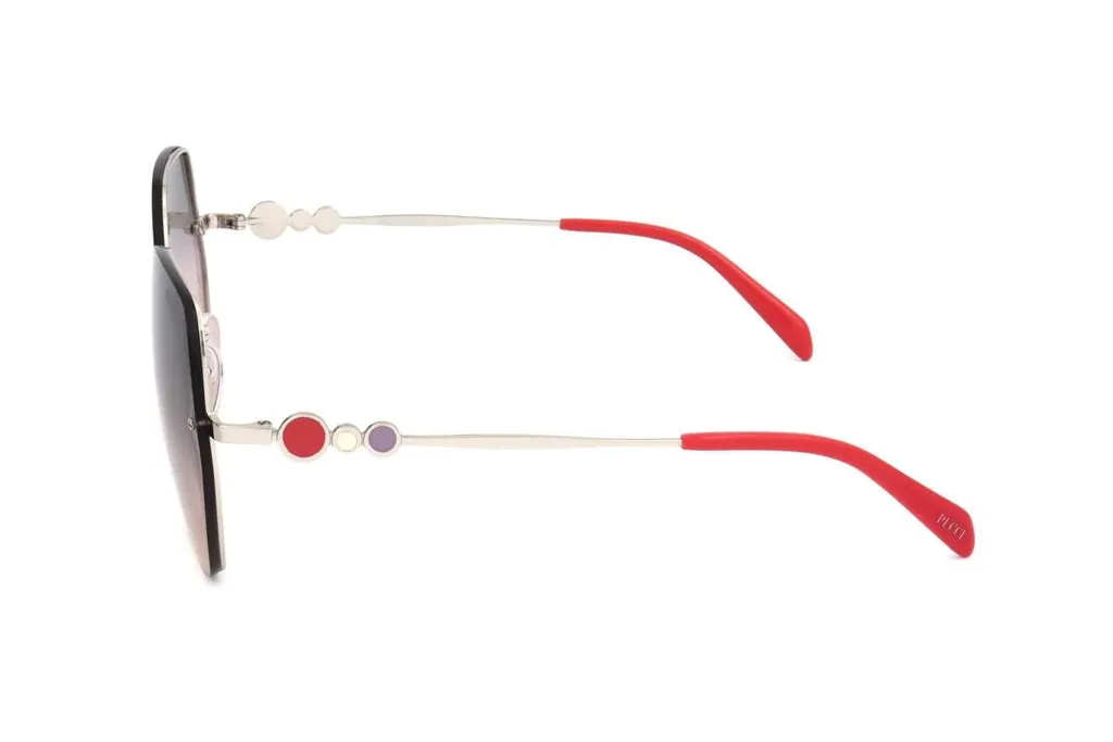 Geometric Frame Sunglasses