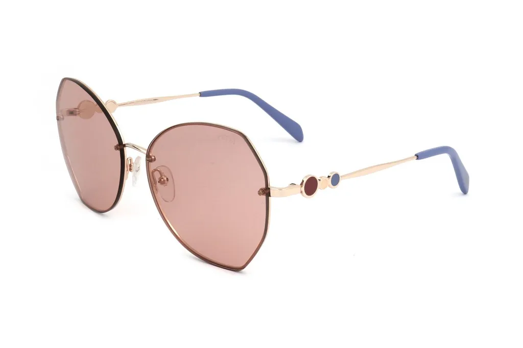 Geometric Frame Sunglasses