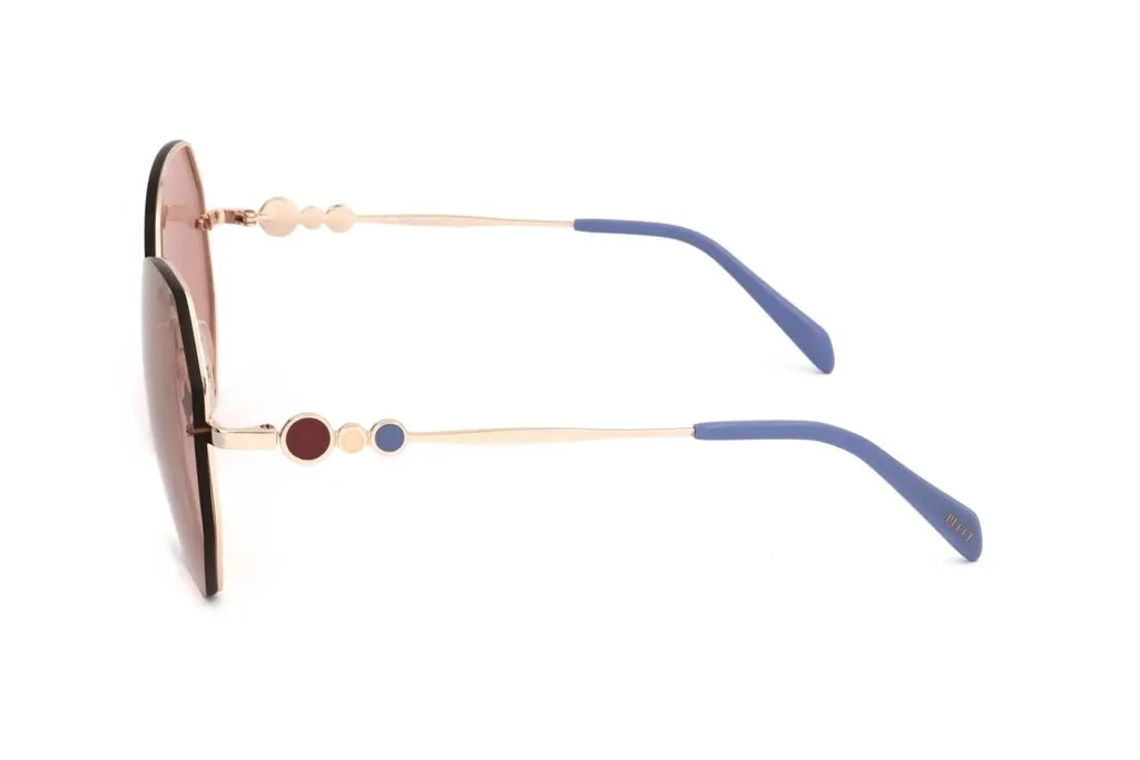 Geometric Frame Sunglasses
