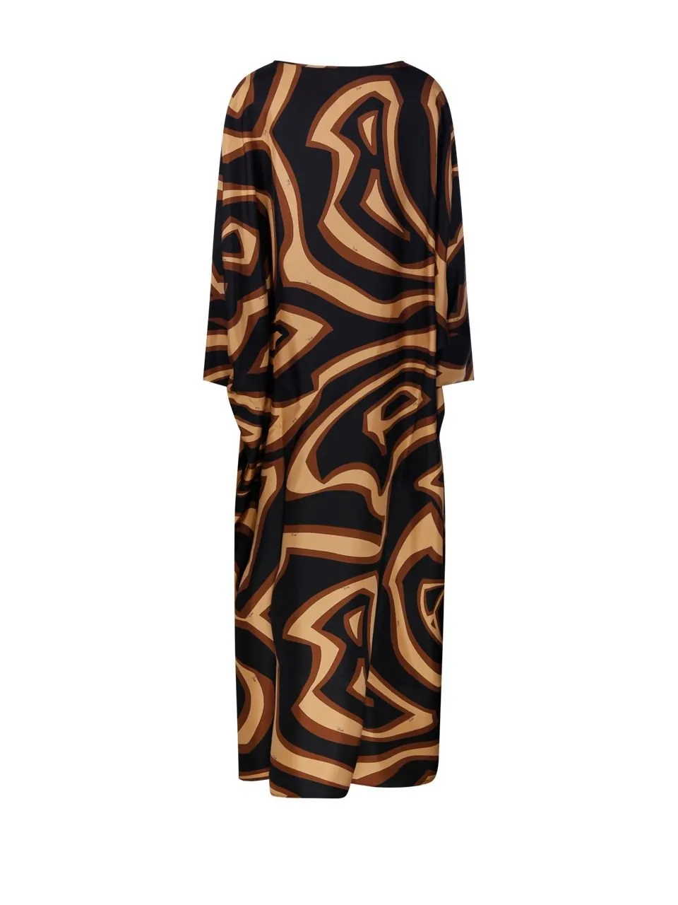 Silk Caftan Dress