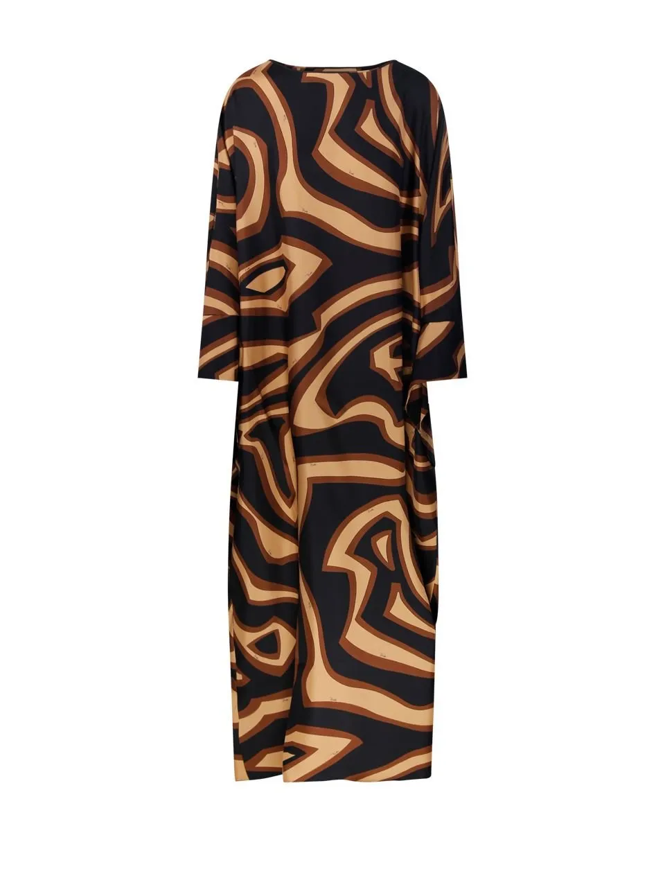 Silk Caftan Dress