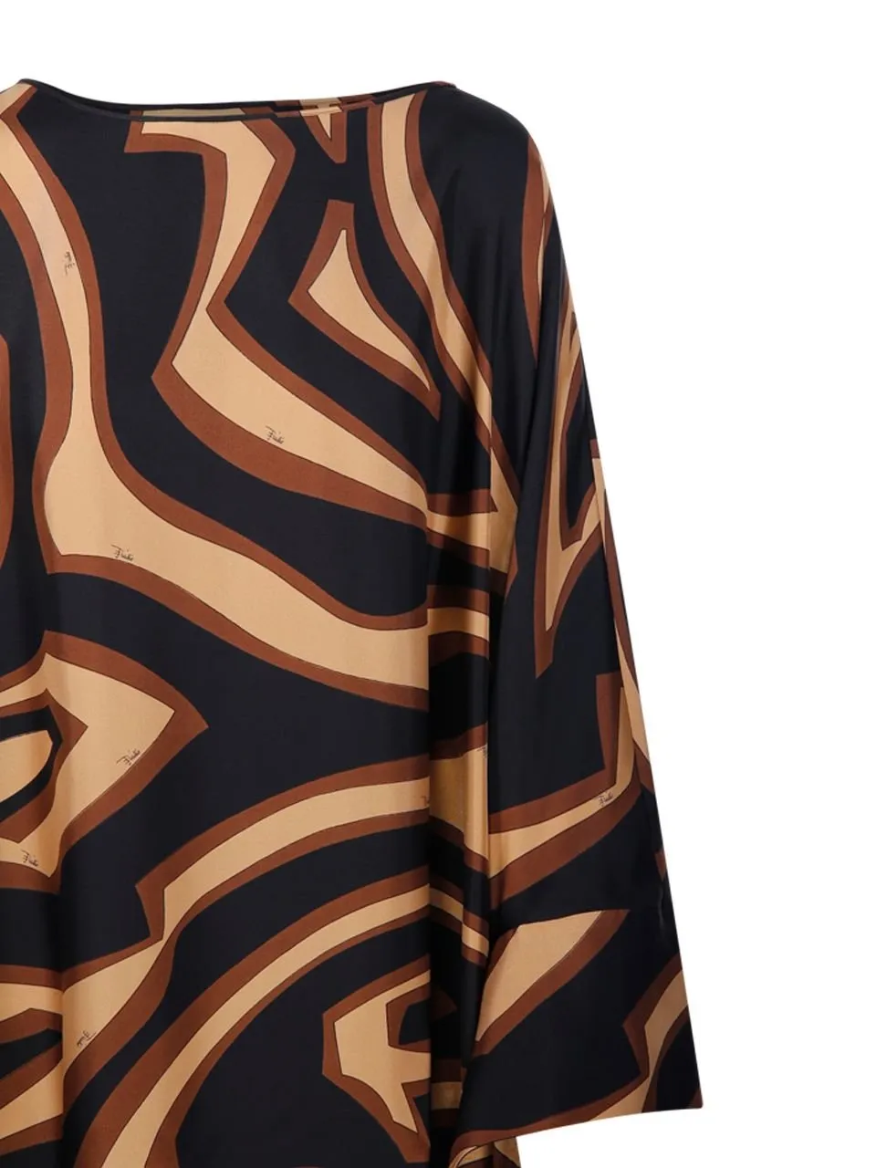 Silk Caftan Dress