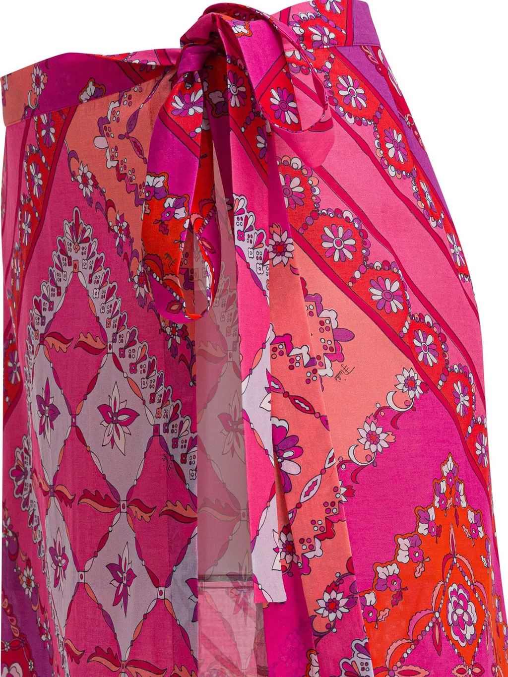 Festa Printed Tie Fastened Skirt