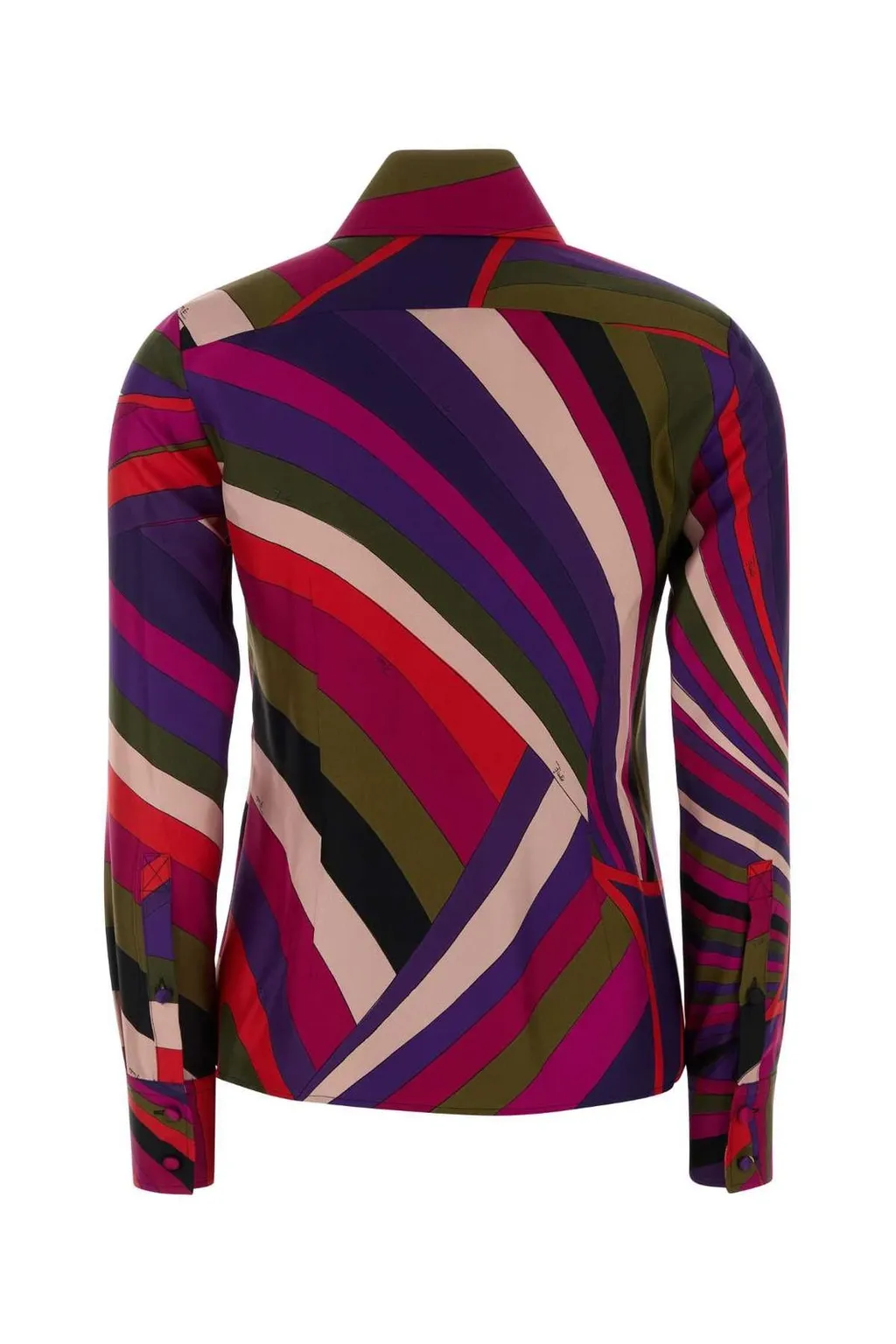 Printed Silk Twill Shirt