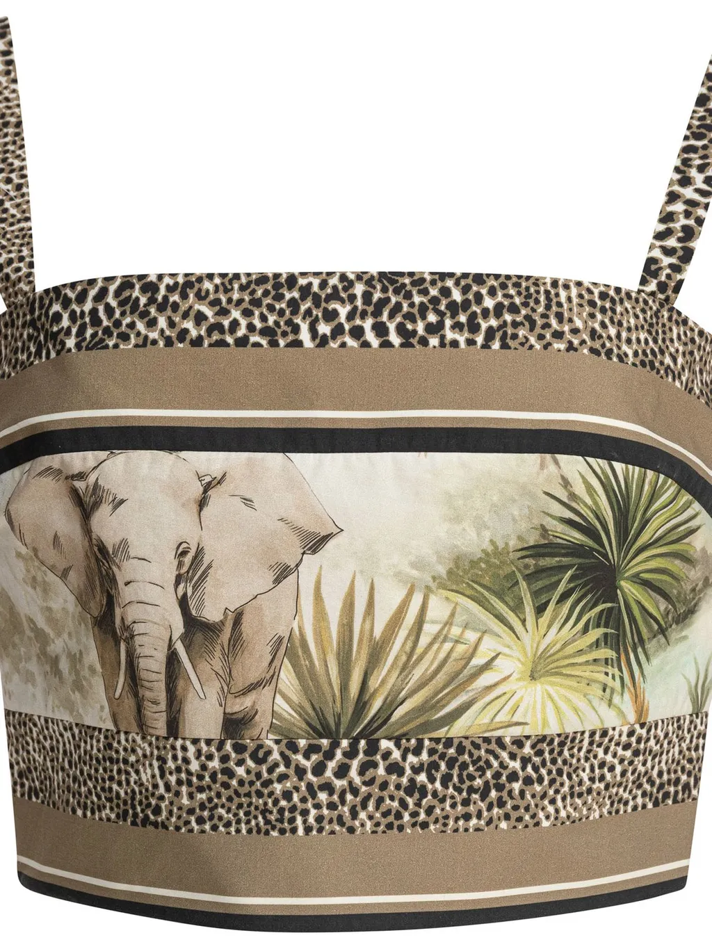 Savannah Printed Cropped Top