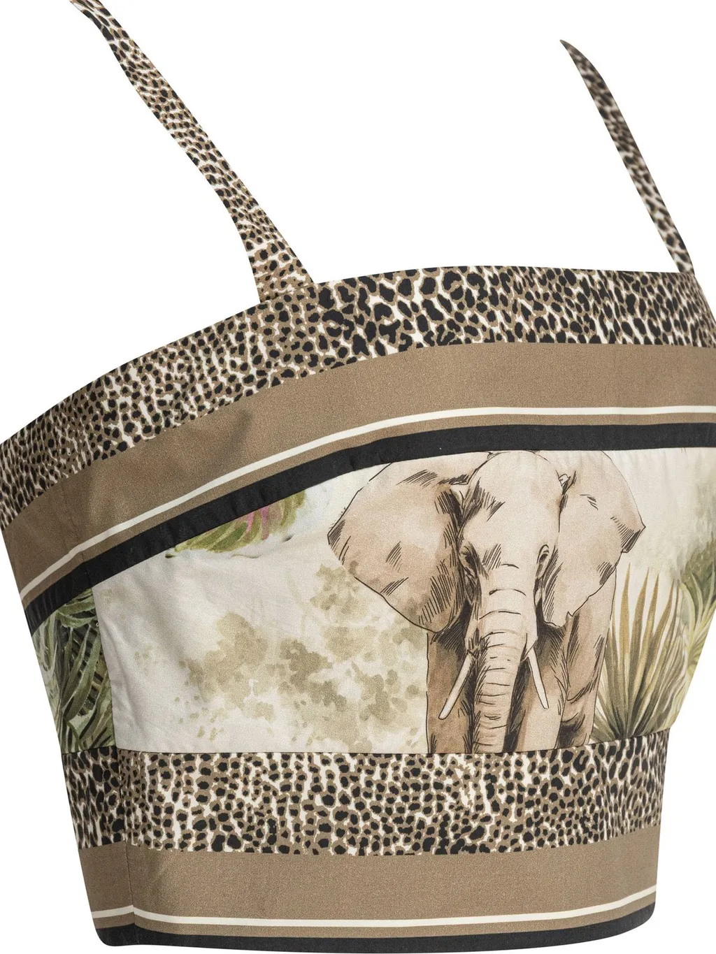 Savannah Printed Cropped Top