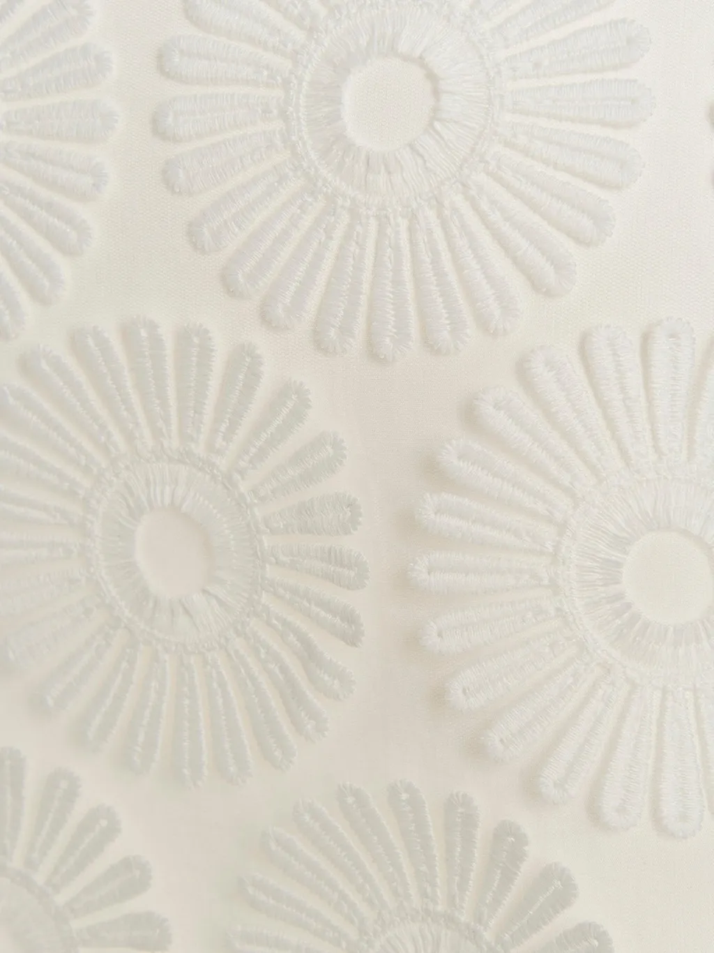 Floral Embroidered A-Line Mini Skirt