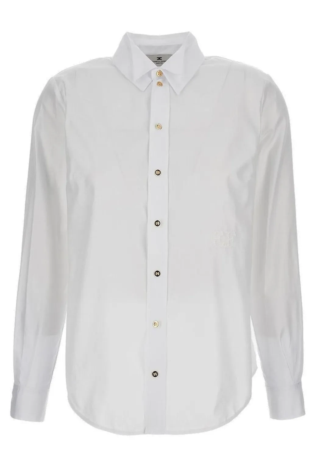 Double Collar And Embroidery Shirt