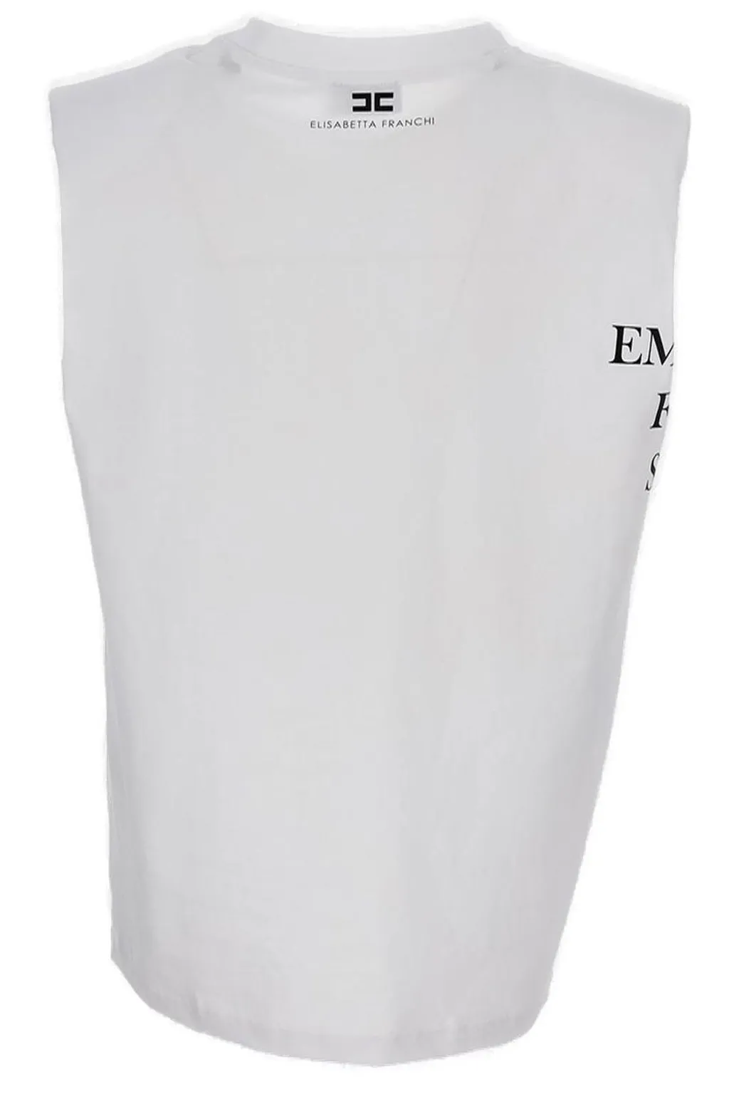 Lettering Print Jersey T-Shirt