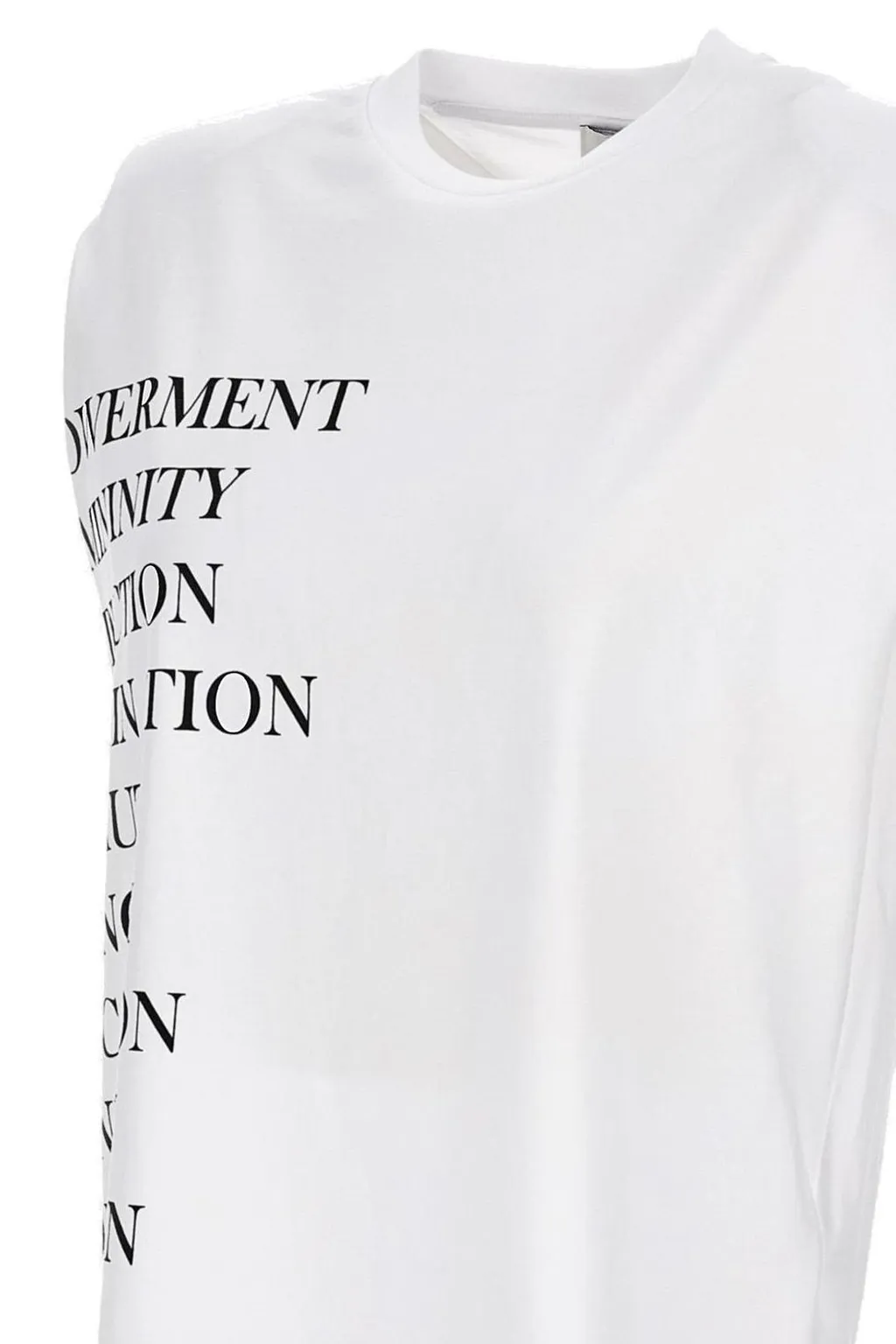 Lettering Print Jersey T-Shirt