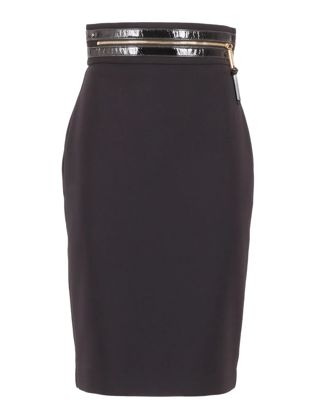 Zip Detailed Half-Length Skirt