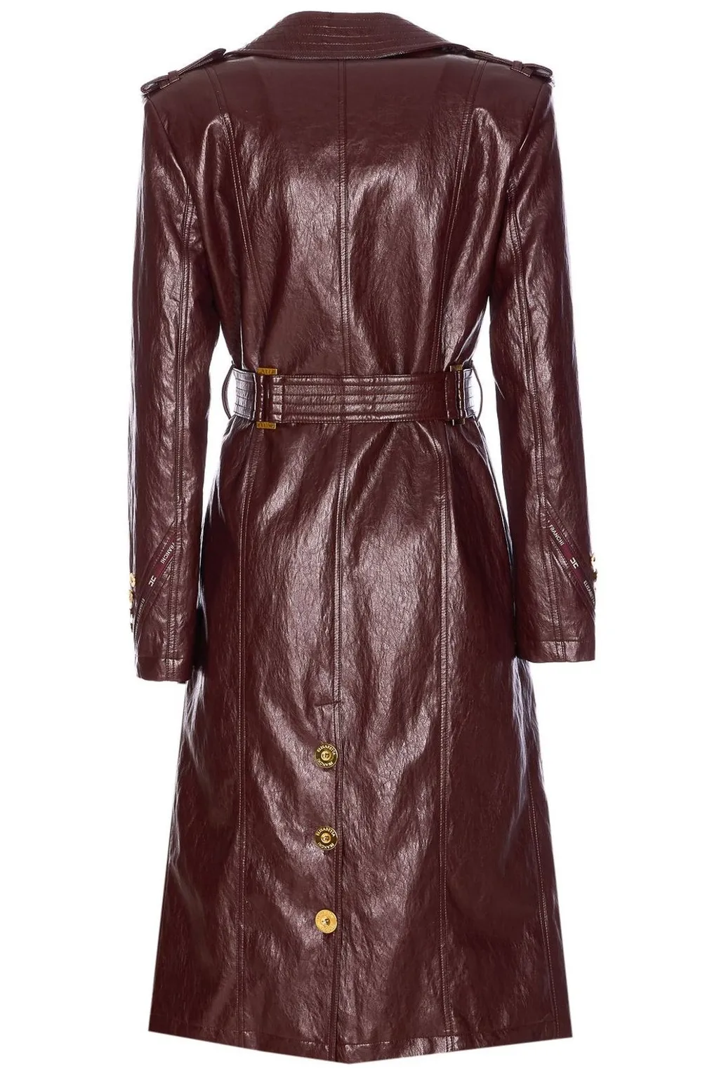 Belted Double-Breasted Coat