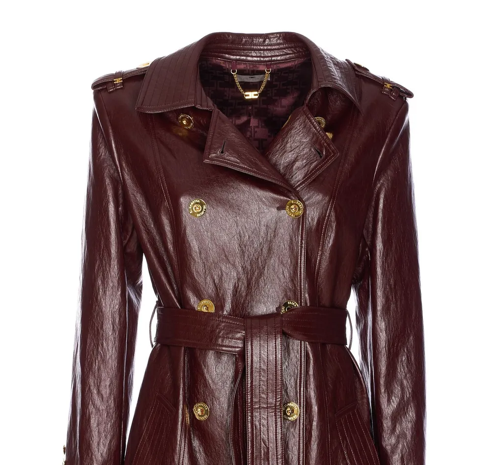 Belted Double-Breasted Coat