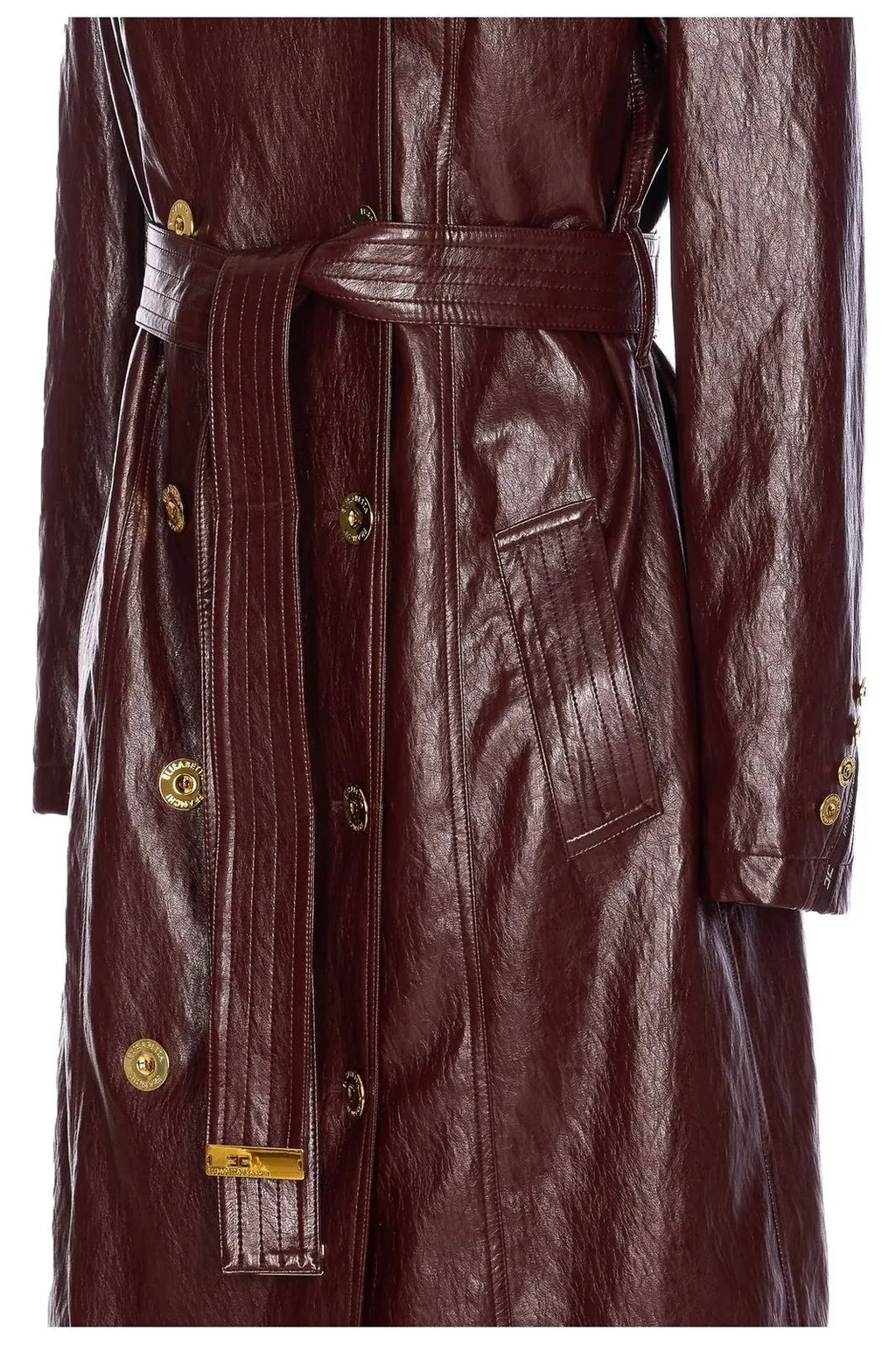 Belted Double-Breasted Coat