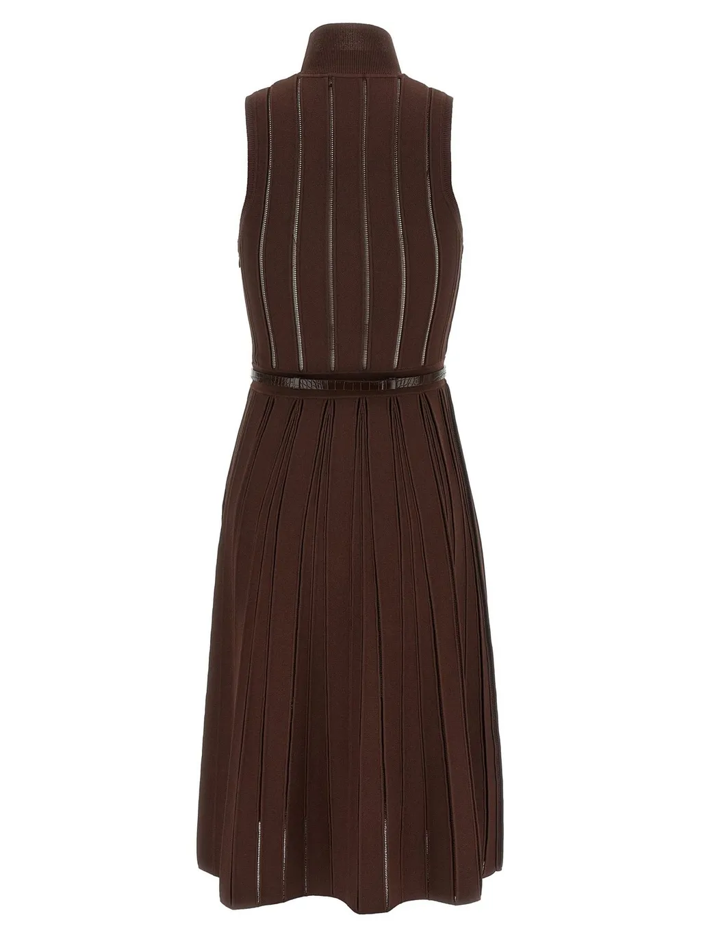 Openwork Weave Knit Dress