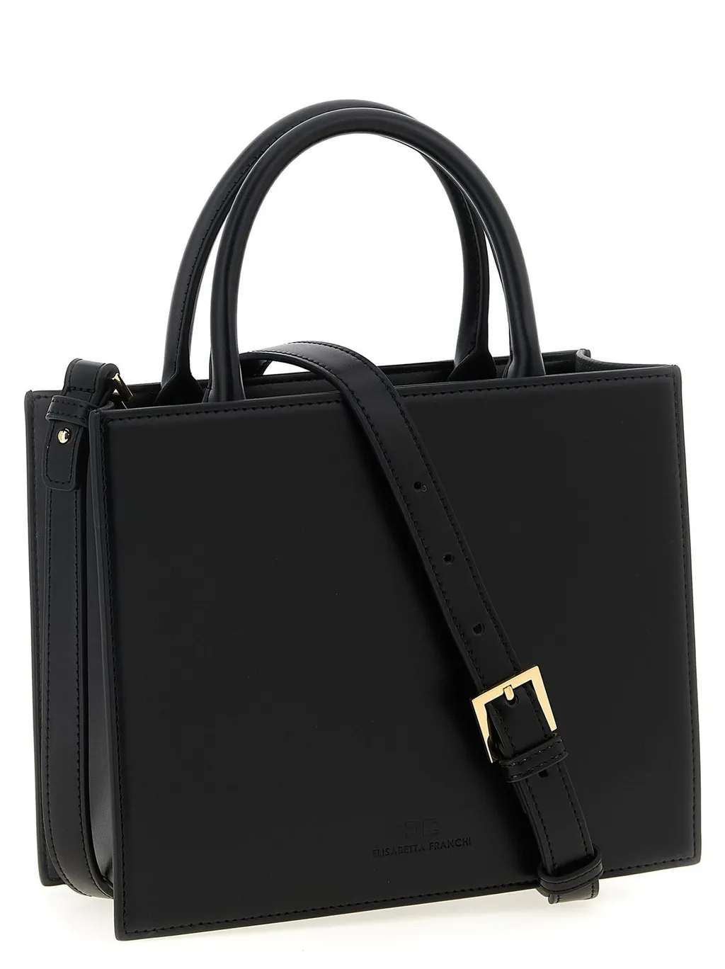Logo Embellished Small Tote Bag