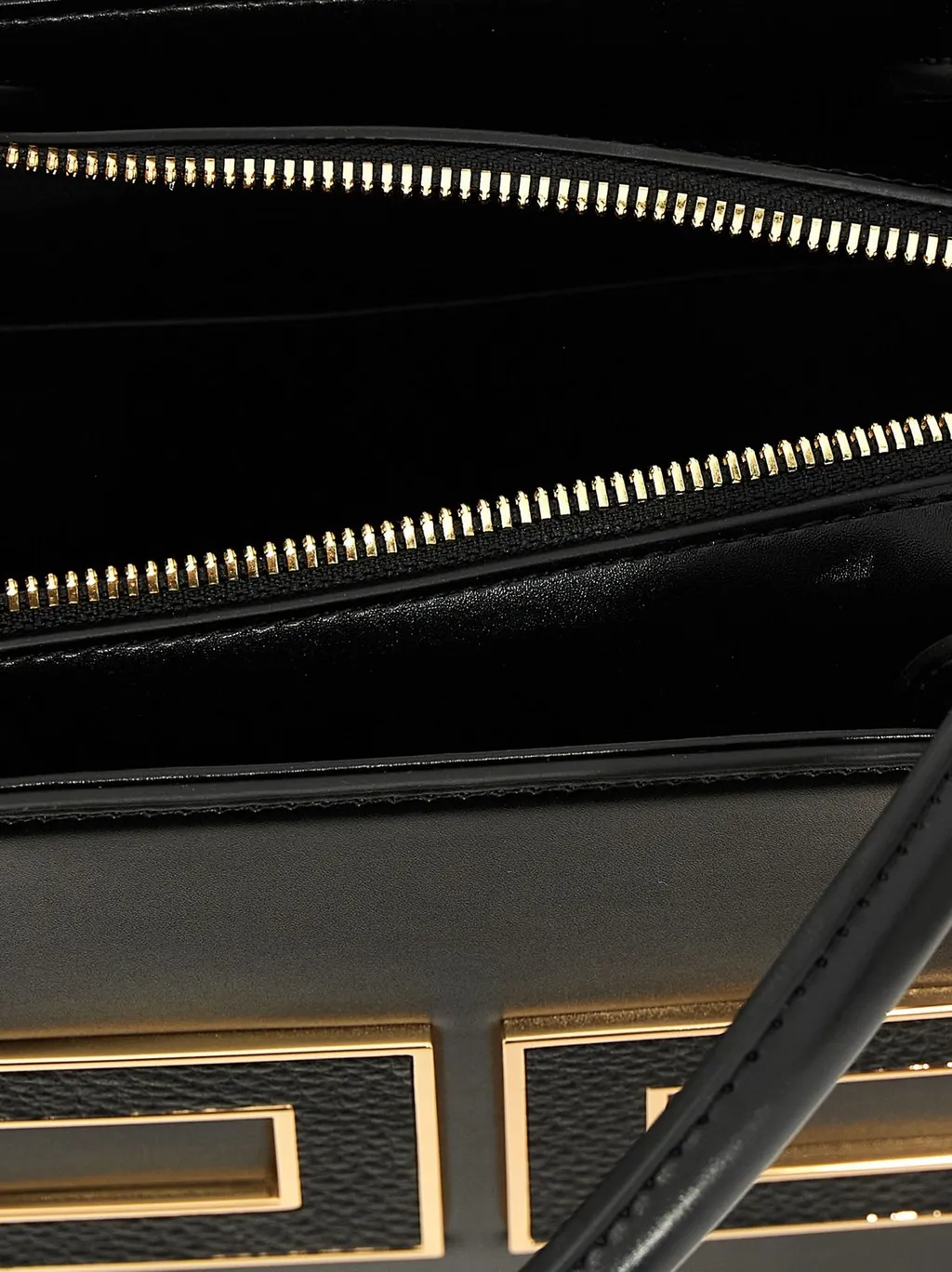 Logo Embellished Small Tote Bag