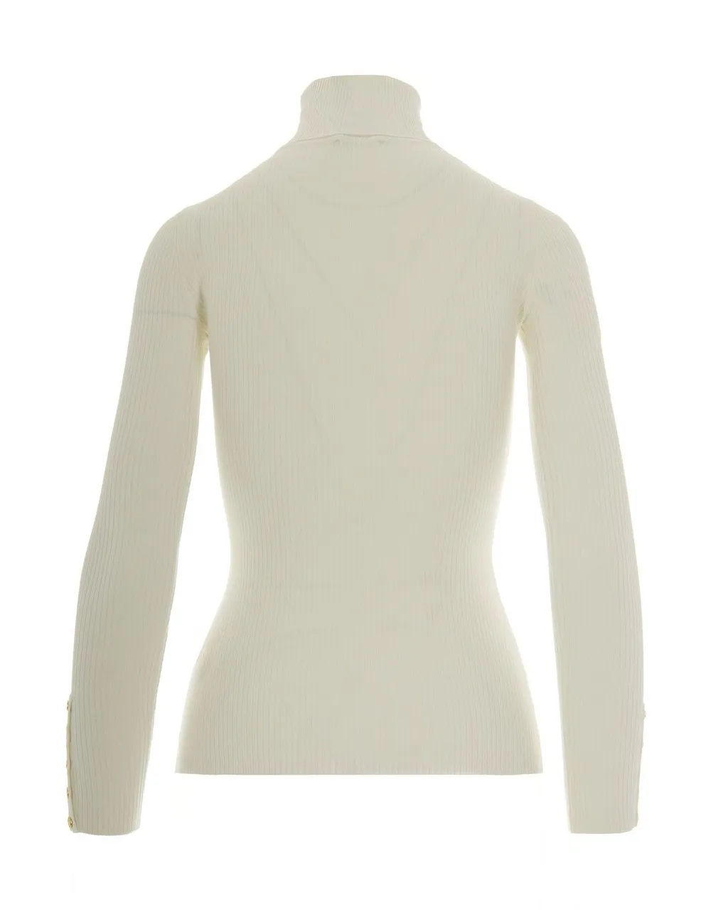 Breast Pocket Ribbed Knit Top
