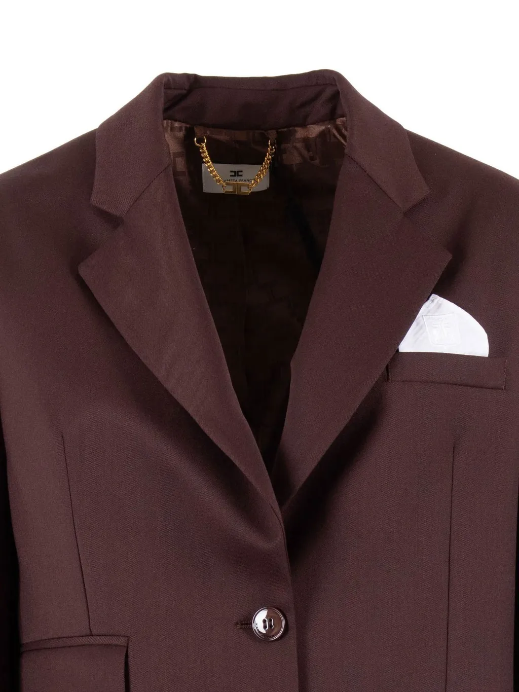 Single-Breasted Tailored Blazer