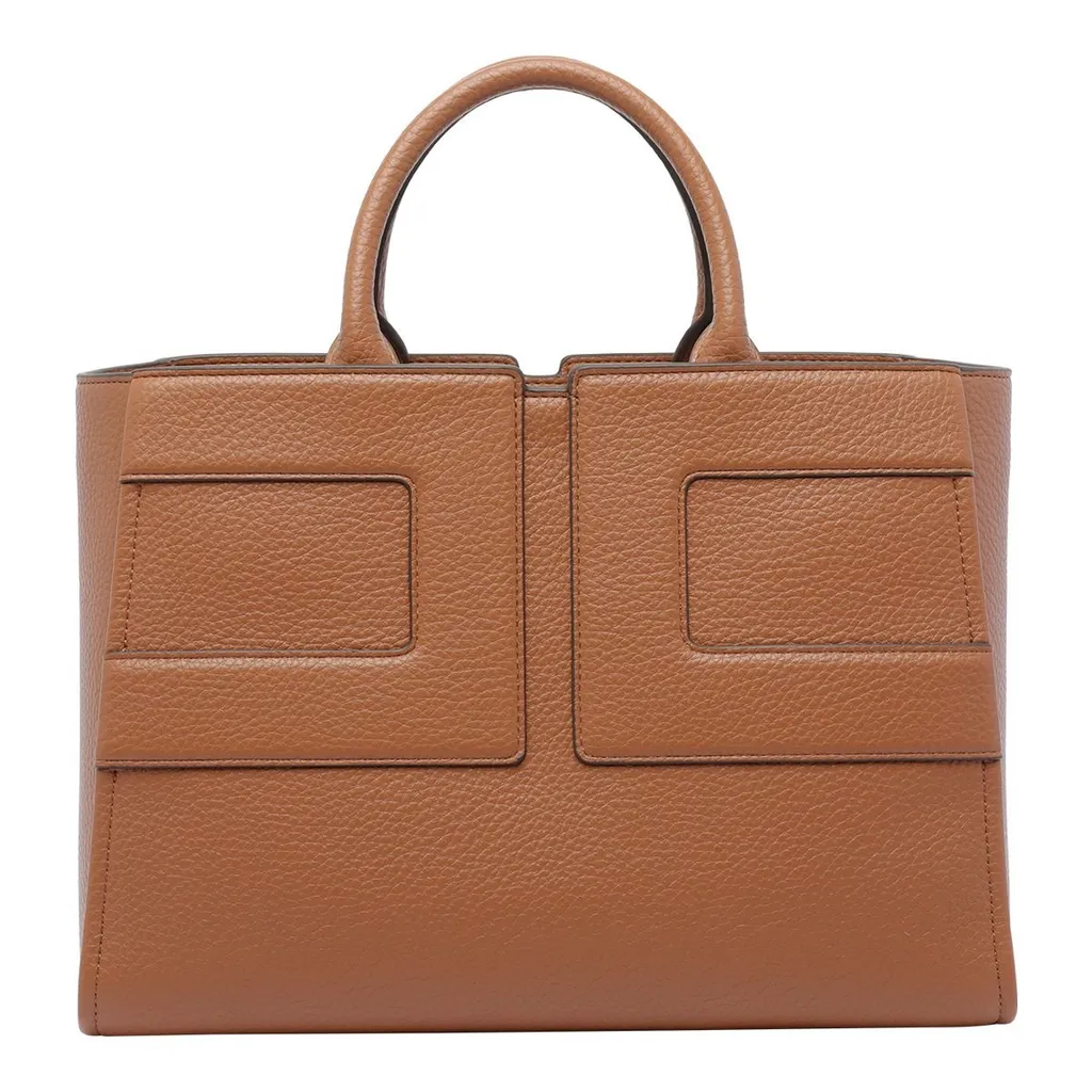Logo Detailed Top Handle Bag