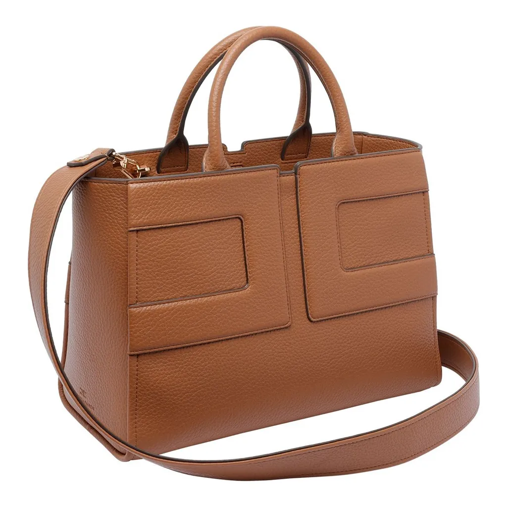 Logo Detailed Top Handle Bag