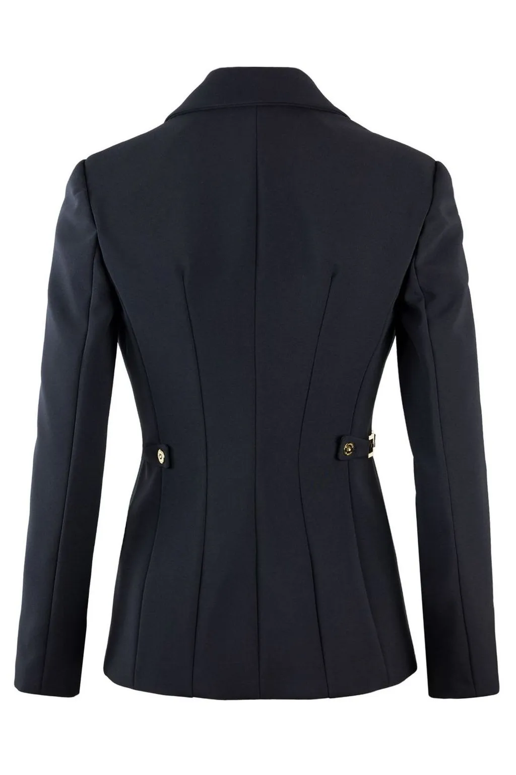 Single-Breasted Jewel Strap Blazer