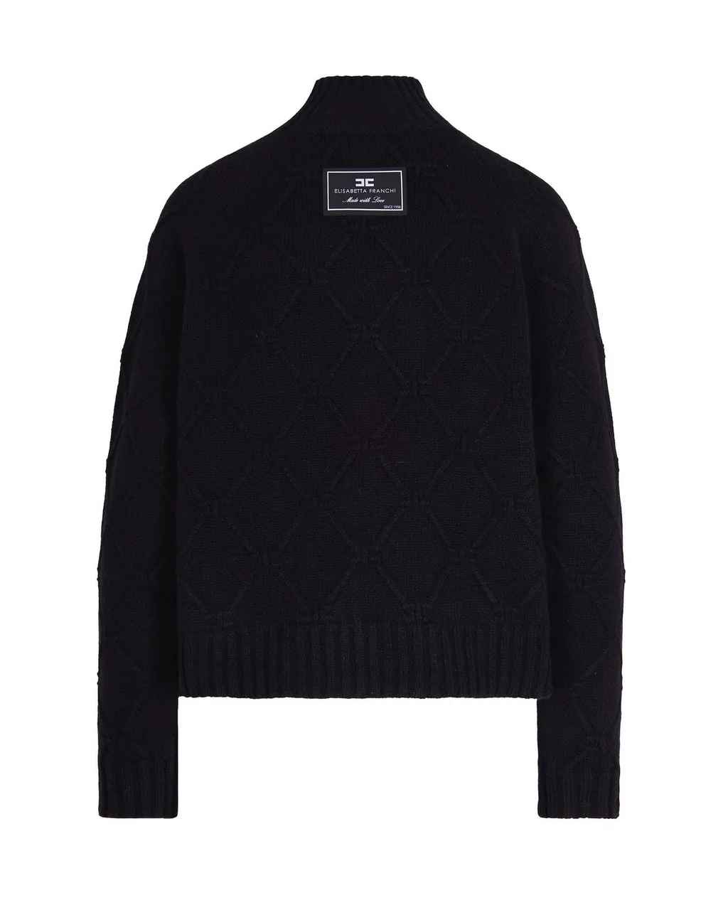 Logo-Patch High-Neck Jumper